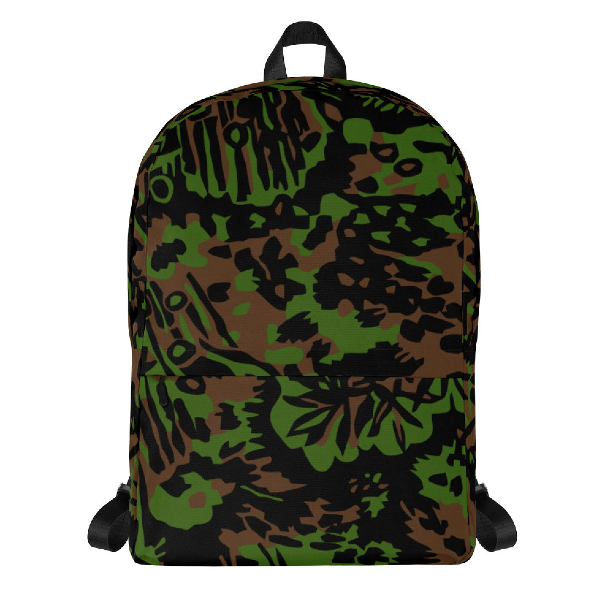 German Palm Tree Palmenmuster Spring CAMO Backpack - Image 15