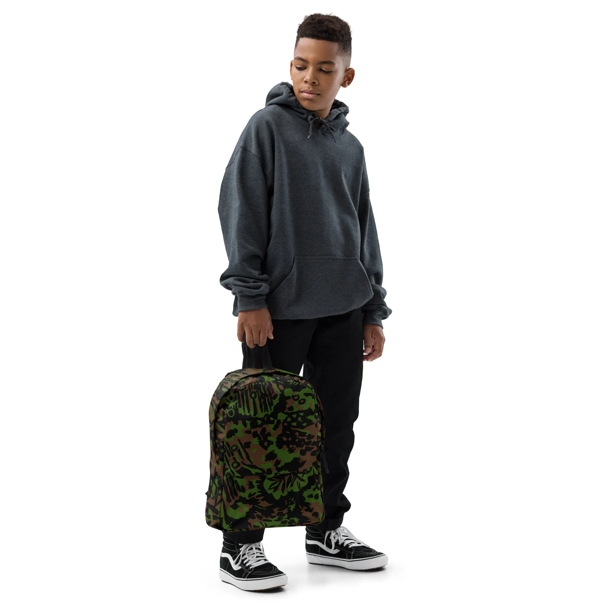 German Palm Tree Palmenmuster Spring CAMO Backpack - Image 9
