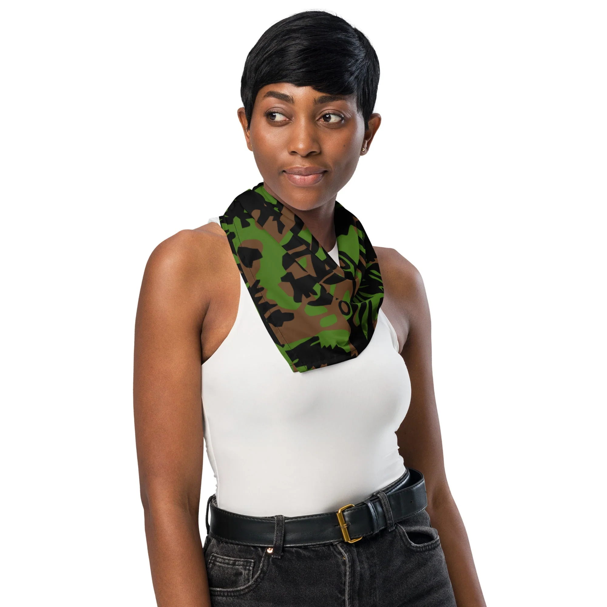 German Palm Tree Palmenmuster Spring CAMO Bandana - Image 3