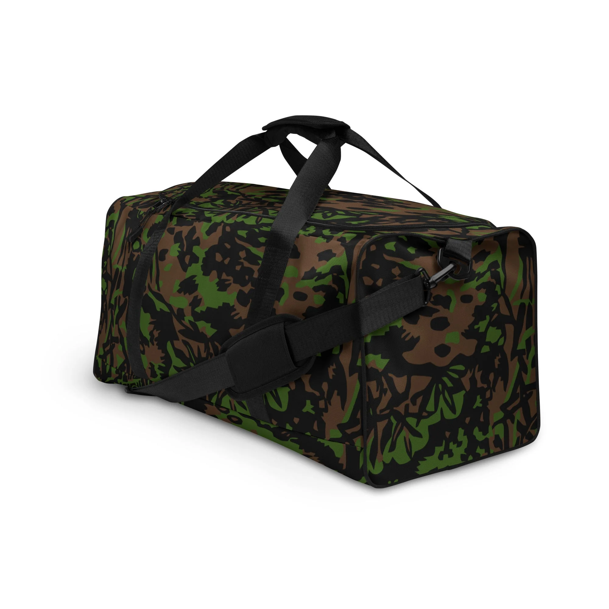 German Palm Tree Palmenmuster Spring CAMO Duffle Bag - Image 6