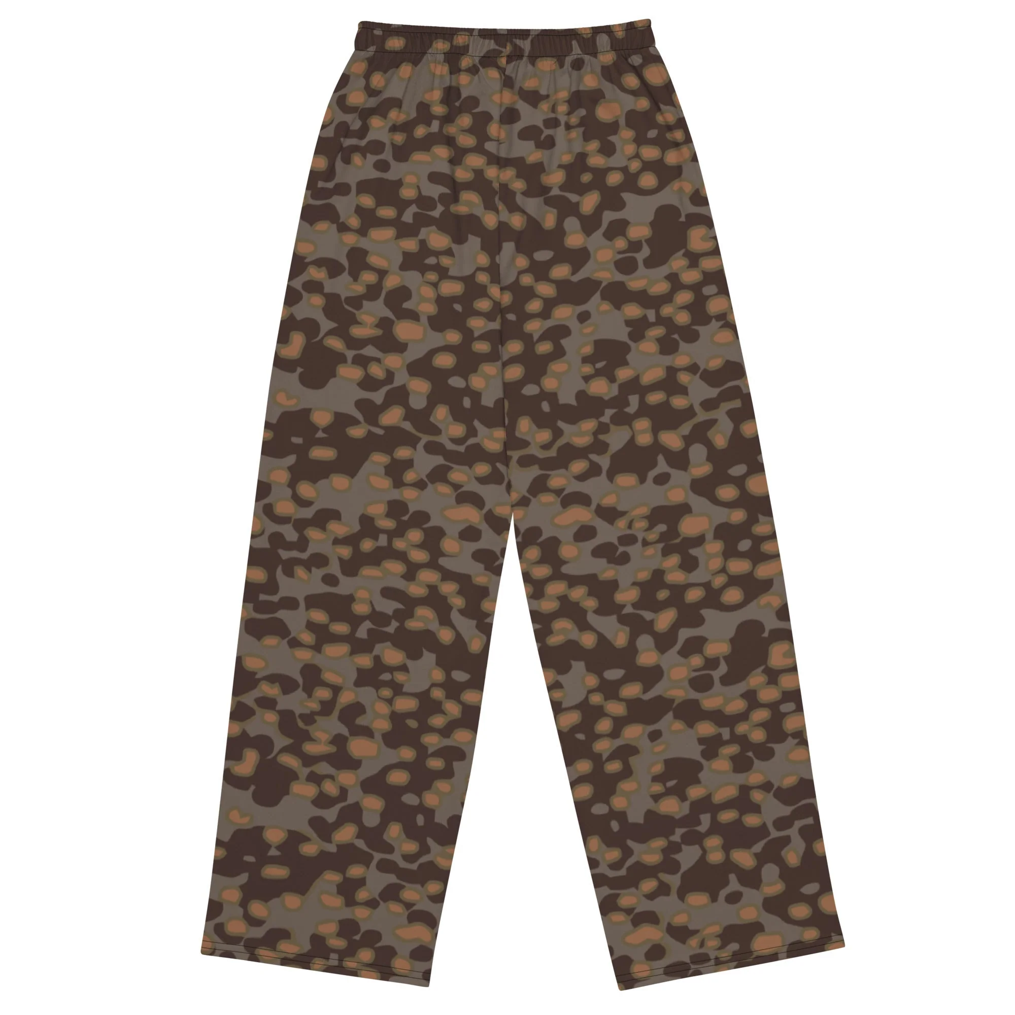German Polyspot Autumn CAMO Unisex Wide-Leg Leisure Pants - Image 10