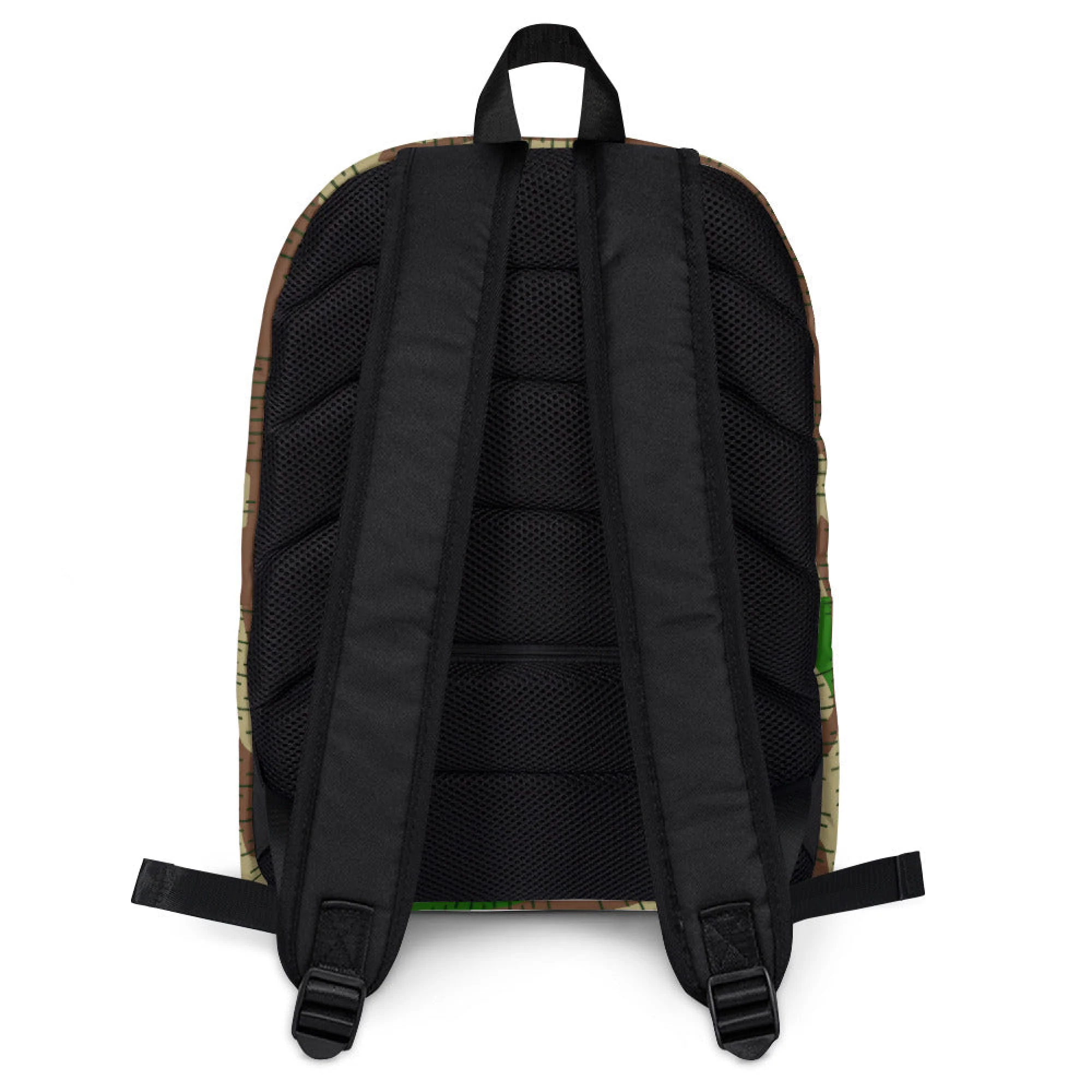 German Splittermuster Buntfarbendruck 31 CAMO Backpack - Image 7