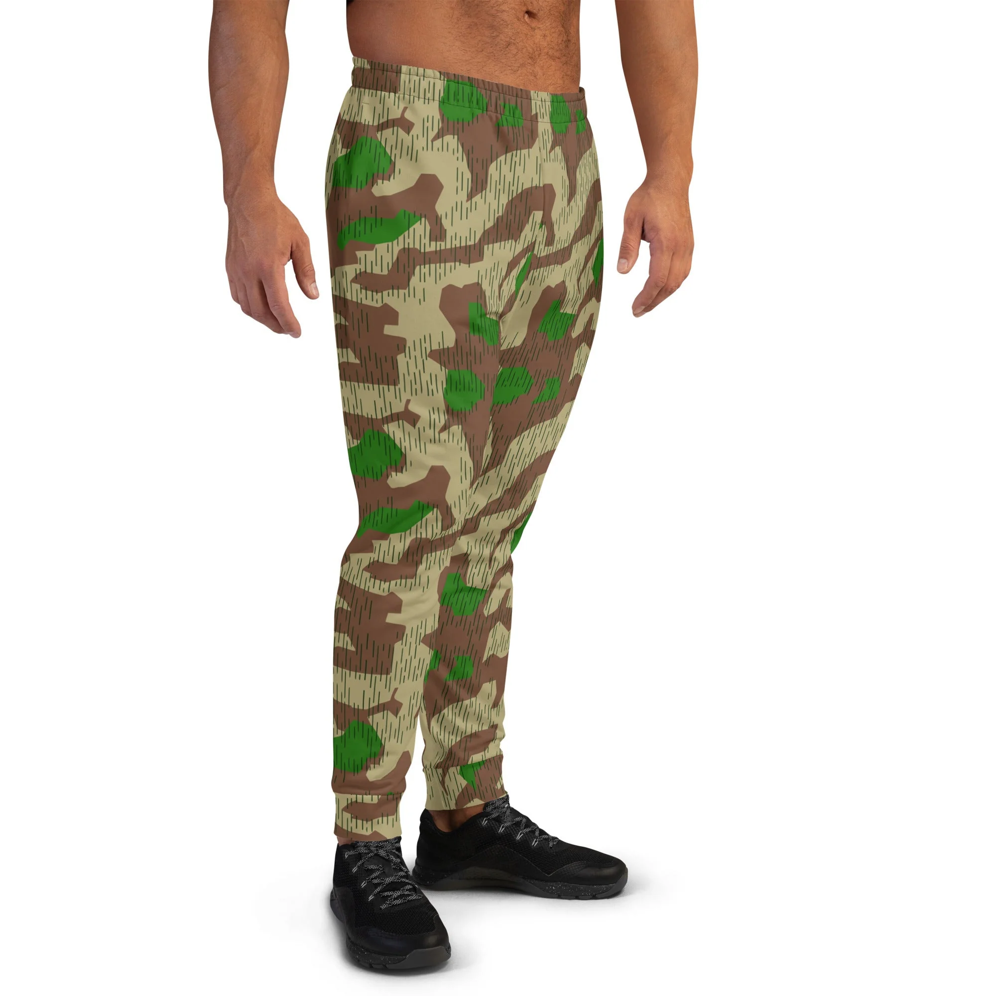 German Splittermuster Buntfarbendruck 31 CAMO Mens Joggers - Image 3