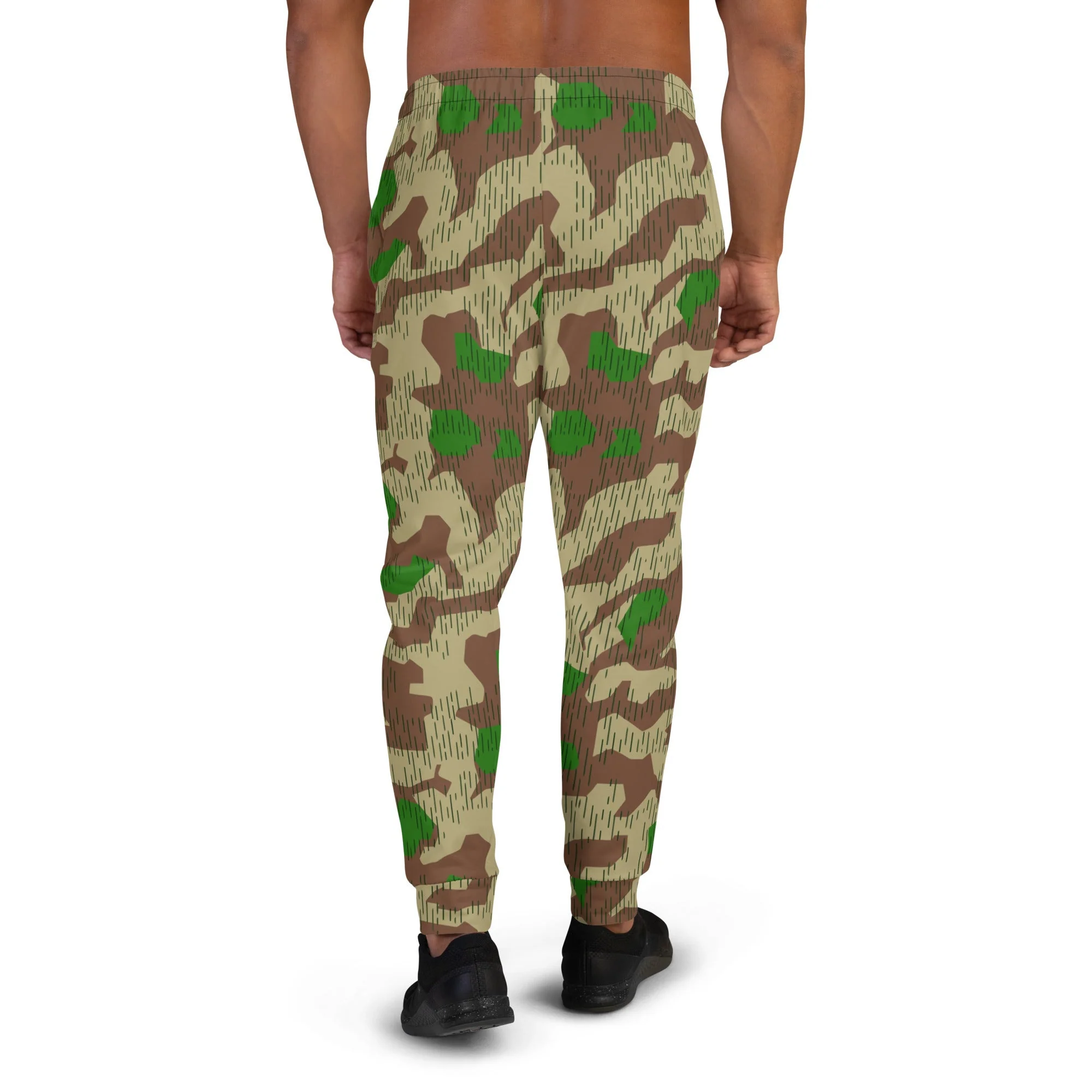 German Splittermuster Buntfarbendruck 31 CAMO Mens Joggers - Image 6
