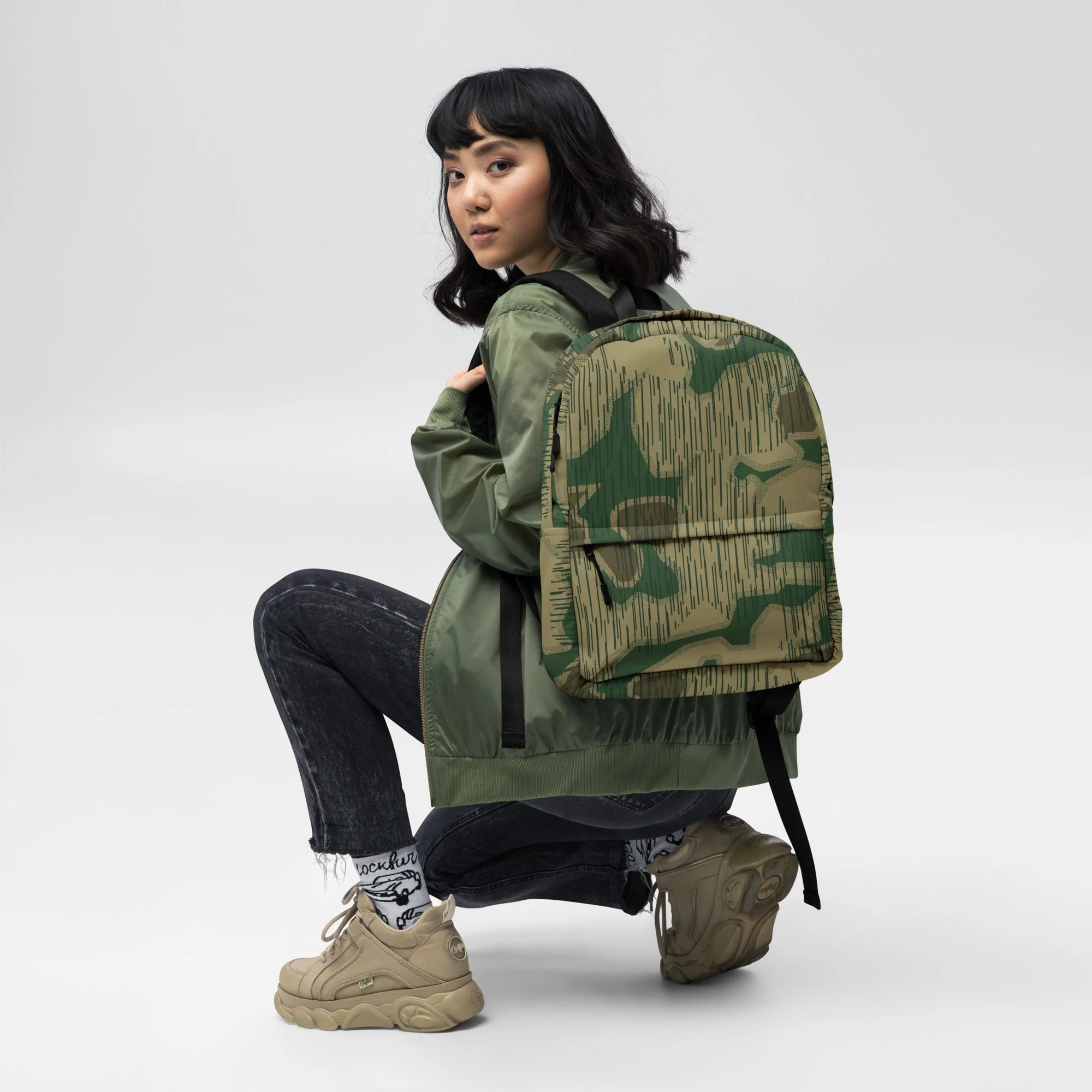 German Sumpfmuster Marsh CAMO Backpack - Image 14