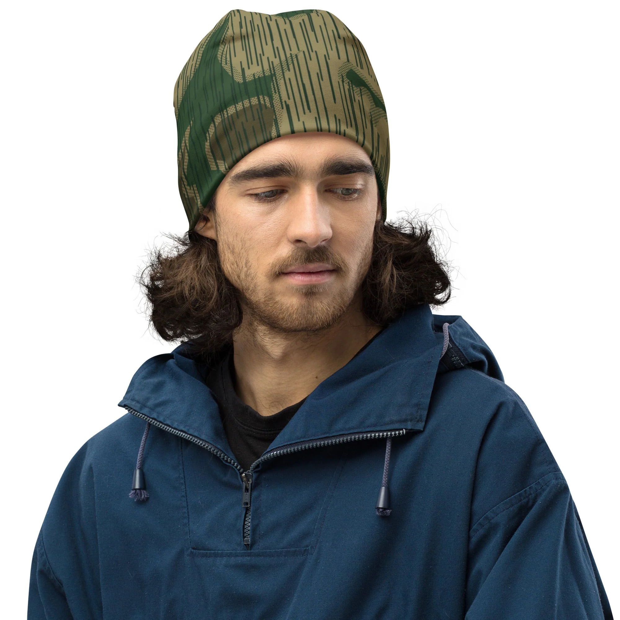 German Sumpfmuster Marsh CAMO Beanie - Image 3