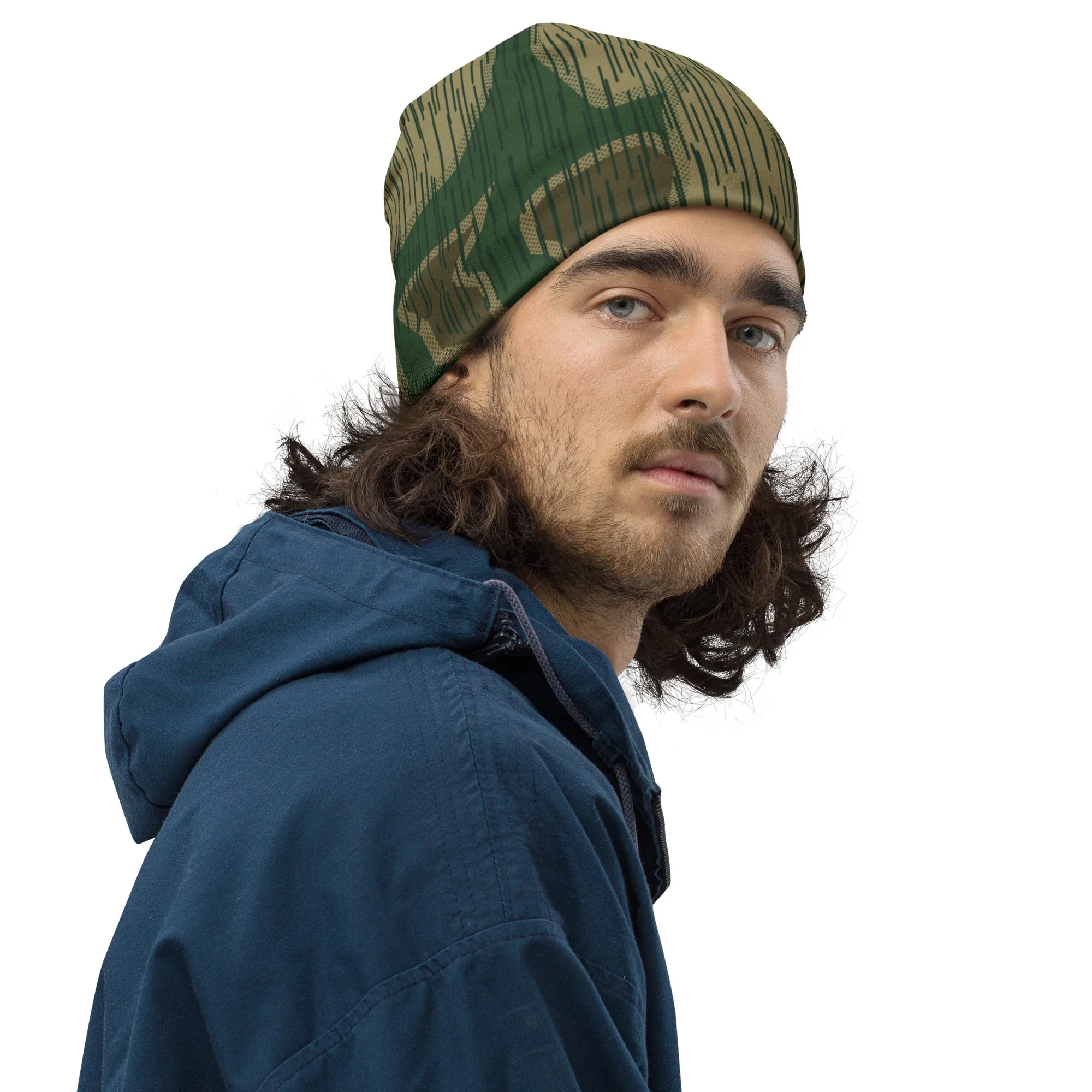 German Sumpfmuster Marsh CAMO Beanie - Image 5