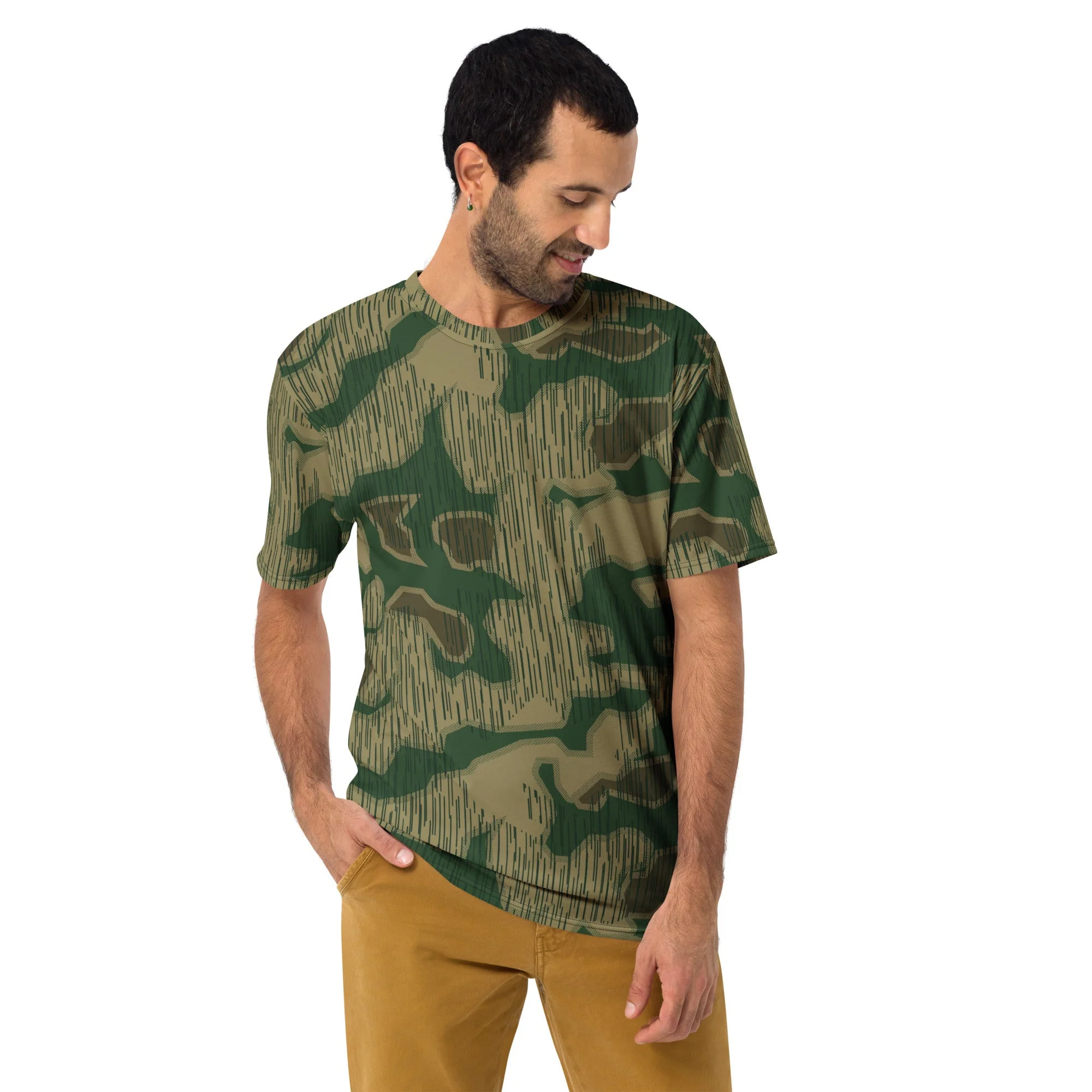 German Sumpfmuster Marsh CAMO Mens T-Shirt - Image 3