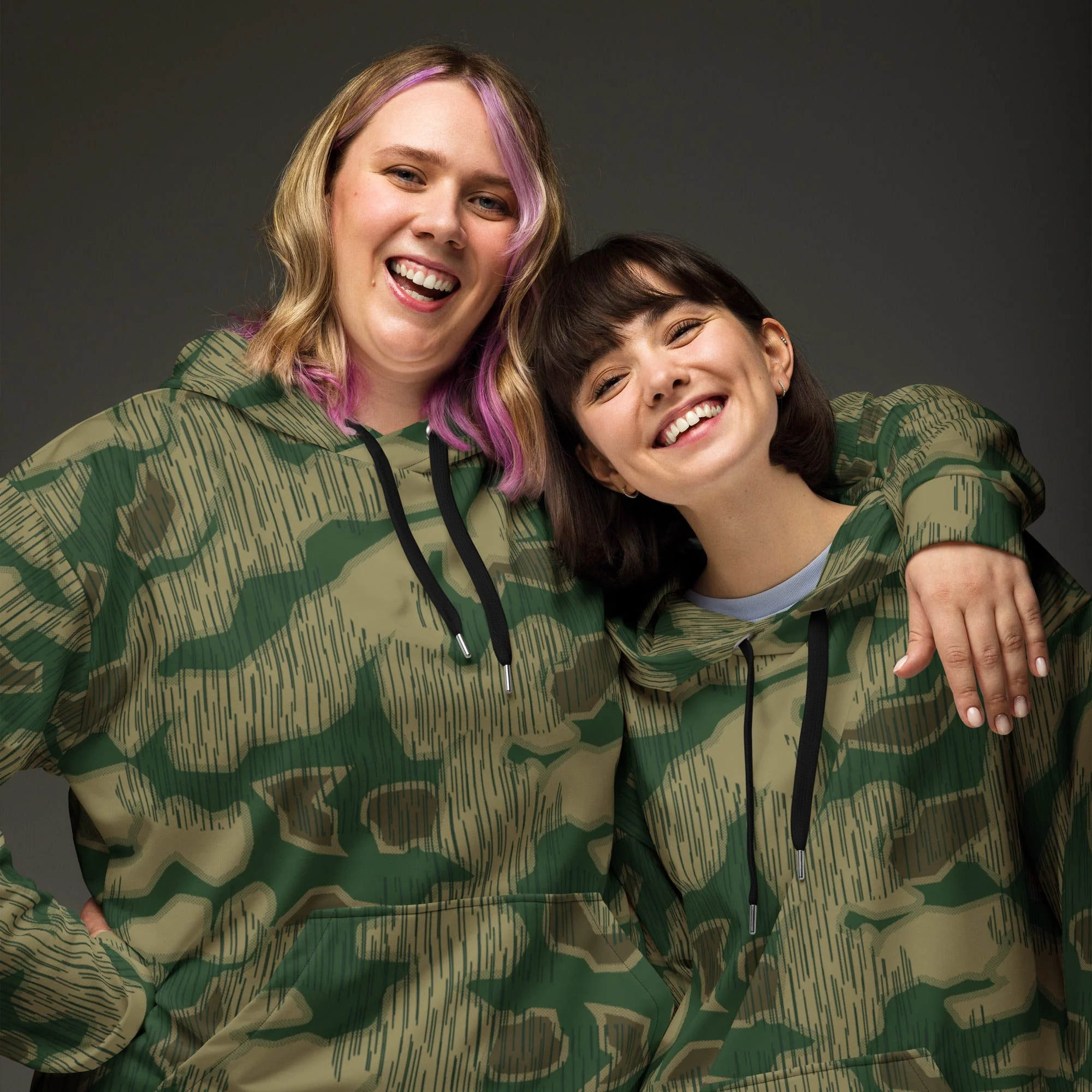 German Sumpfmuster Marsh CAMO Unisex Hoodie - Image 11