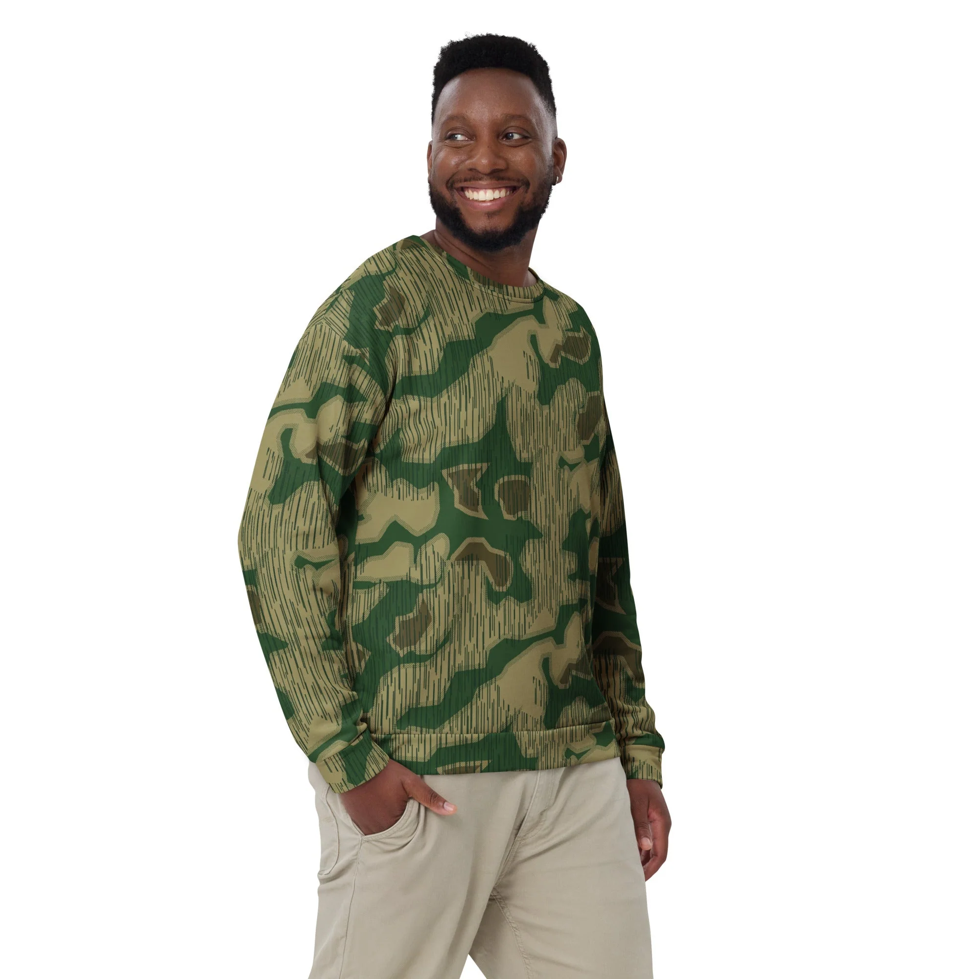German Sumpfmuster Marsh CAMO Unisex Sweatshirt - Image 5