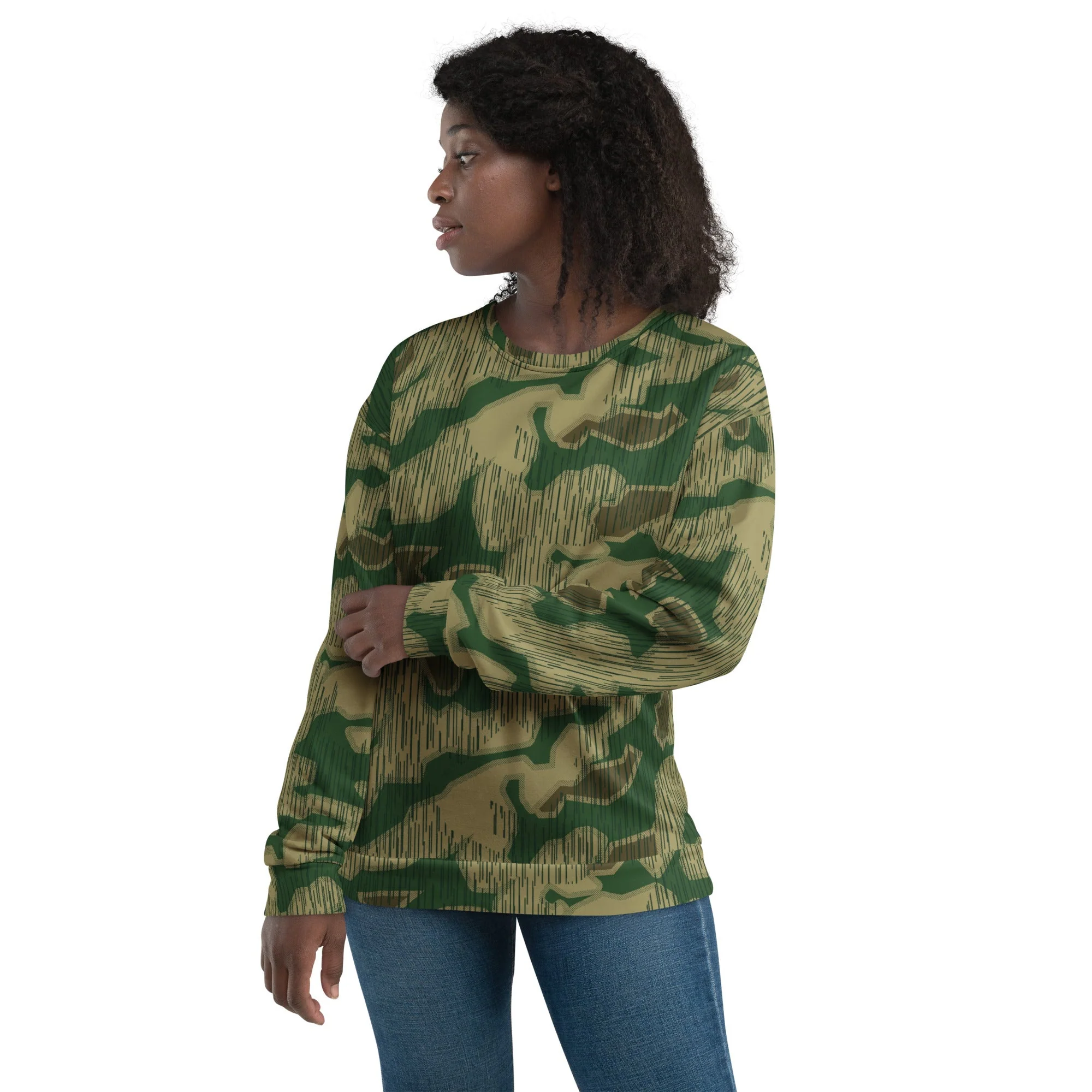 German Sumpfmuster Marsh CAMO Unisex Sweatshirt - Image 6