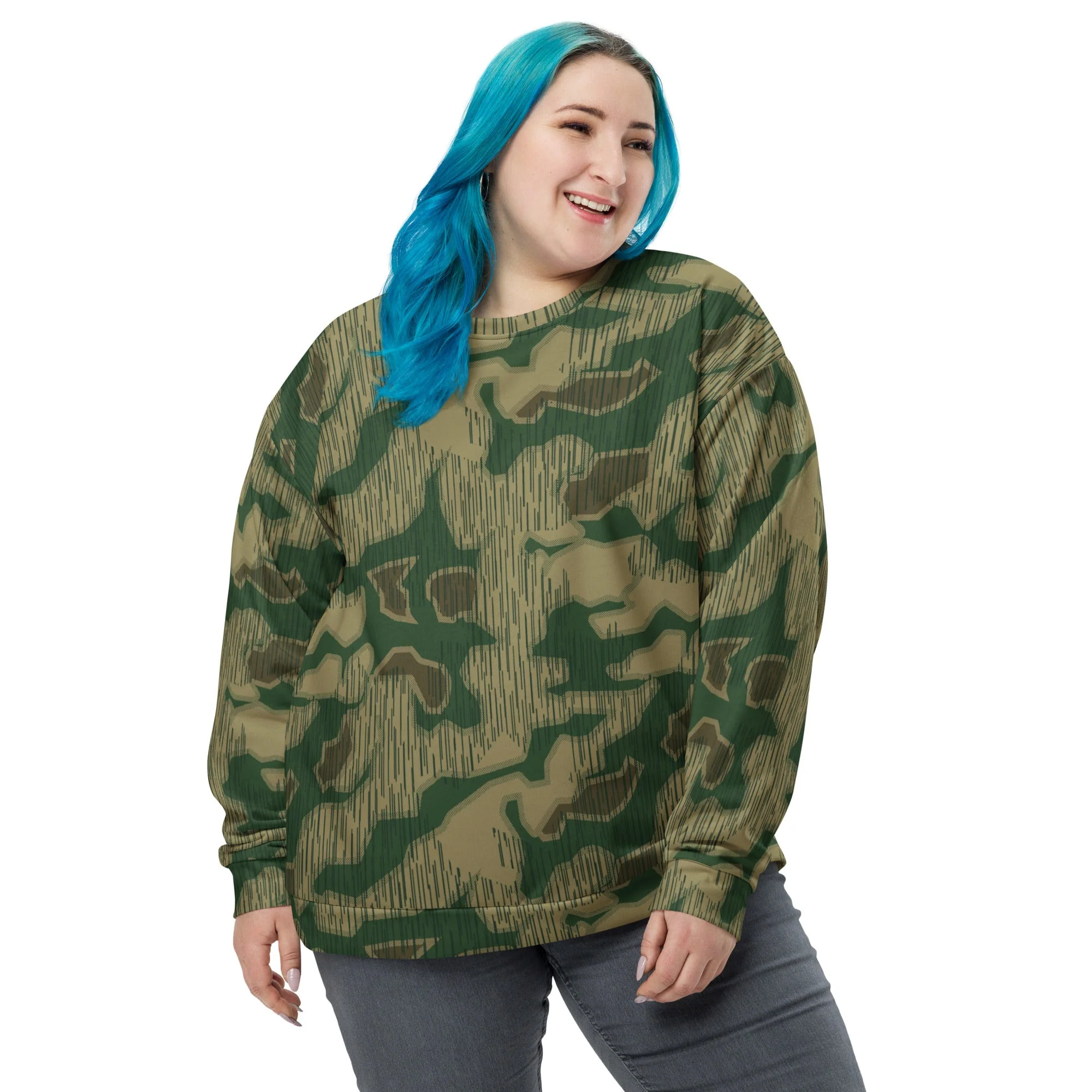 German Sumpfmuster Marsh CAMO Unisex Sweatshirt - Image 7