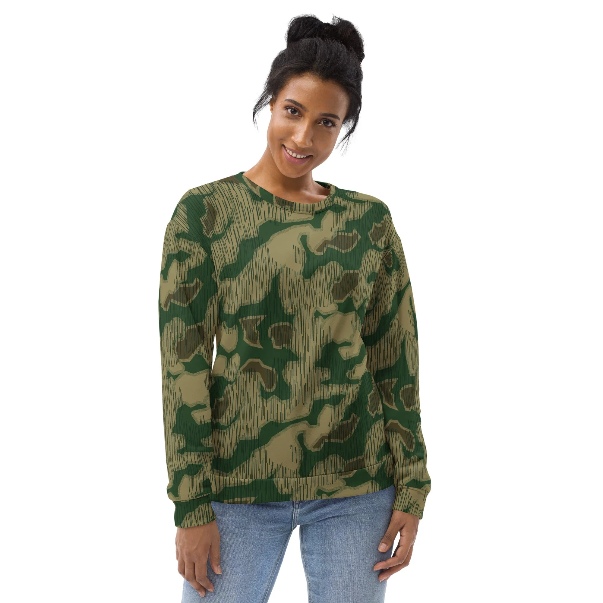 German Sumpfmuster Marsh CAMO Unisex Sweatshirt - Image 8