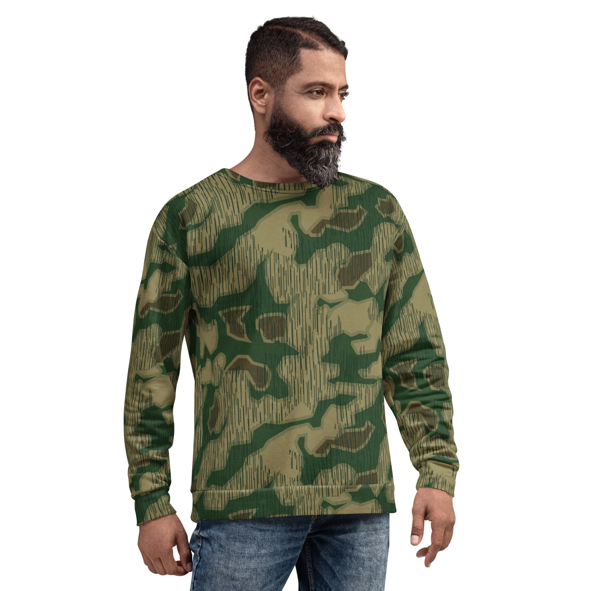 German Sumpfmuster Marsh CAMO Unisex Sweatshirt - Image 9