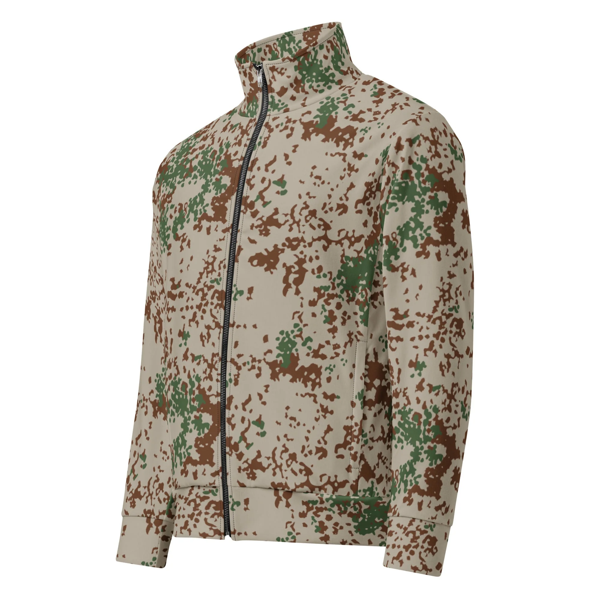 German Flecktarn Wüstentarn Desert CAMO Unisex Track Jacket - Image 3