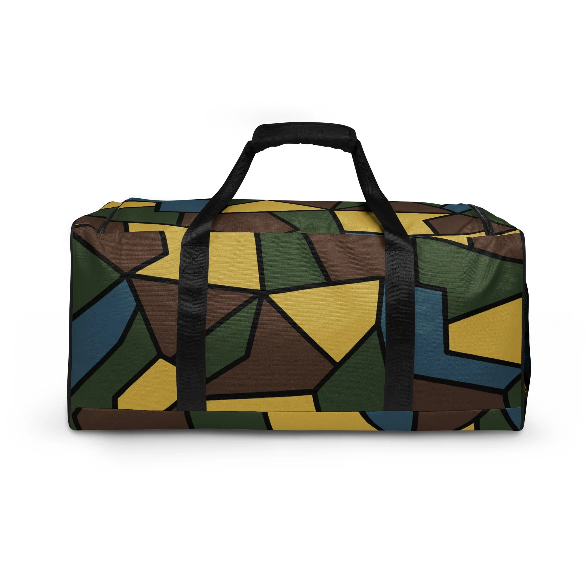 German WW1 Turtle Shell Trench Stahlhelm v2 CAMO Duffle Bag - Image 6