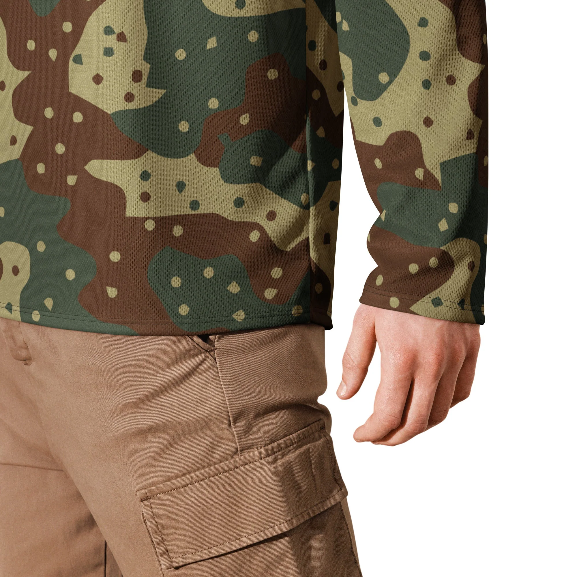 German Ambush Daimler-Benz Tank CAMO Unisex Hockey Fan Jersey - Image 4