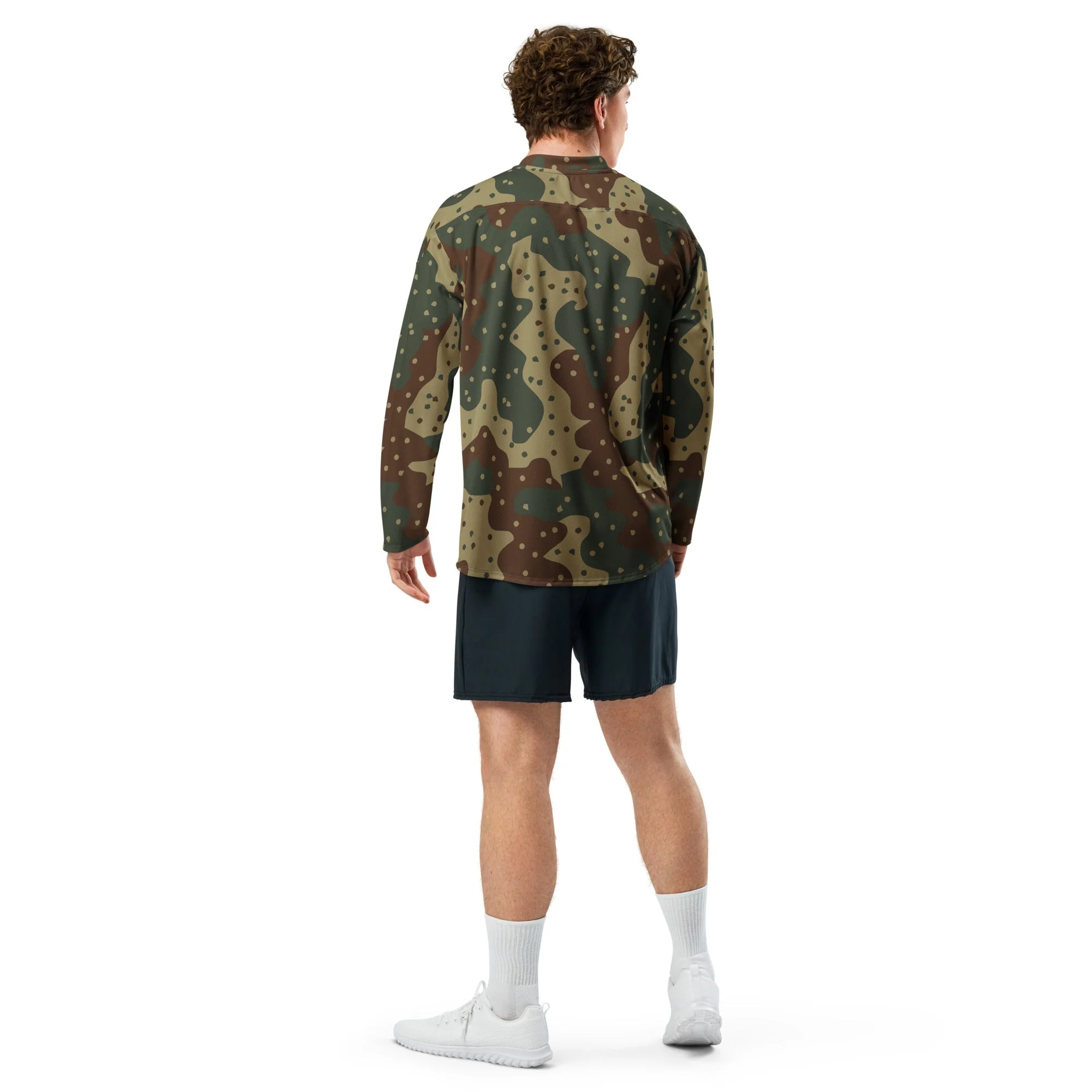 German Ambush Daimler-Benz Tank CAMO Unisex Hockey Fan Jersey - Image 8