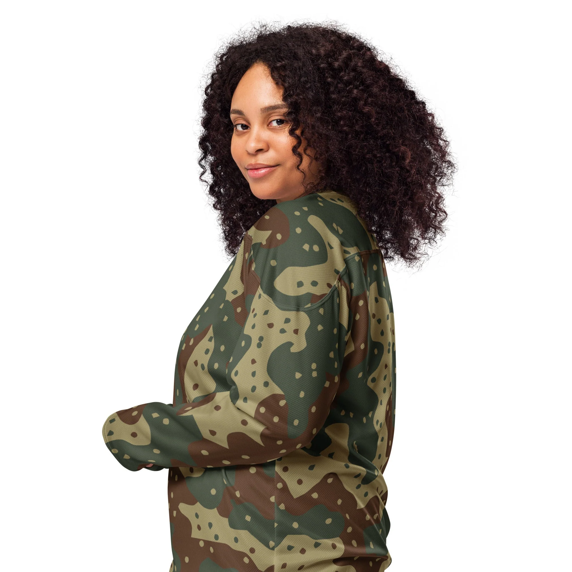 German Ambush Daimler-Benz Tank CAMO Unisex Hockey Fan Jersey - Image 9