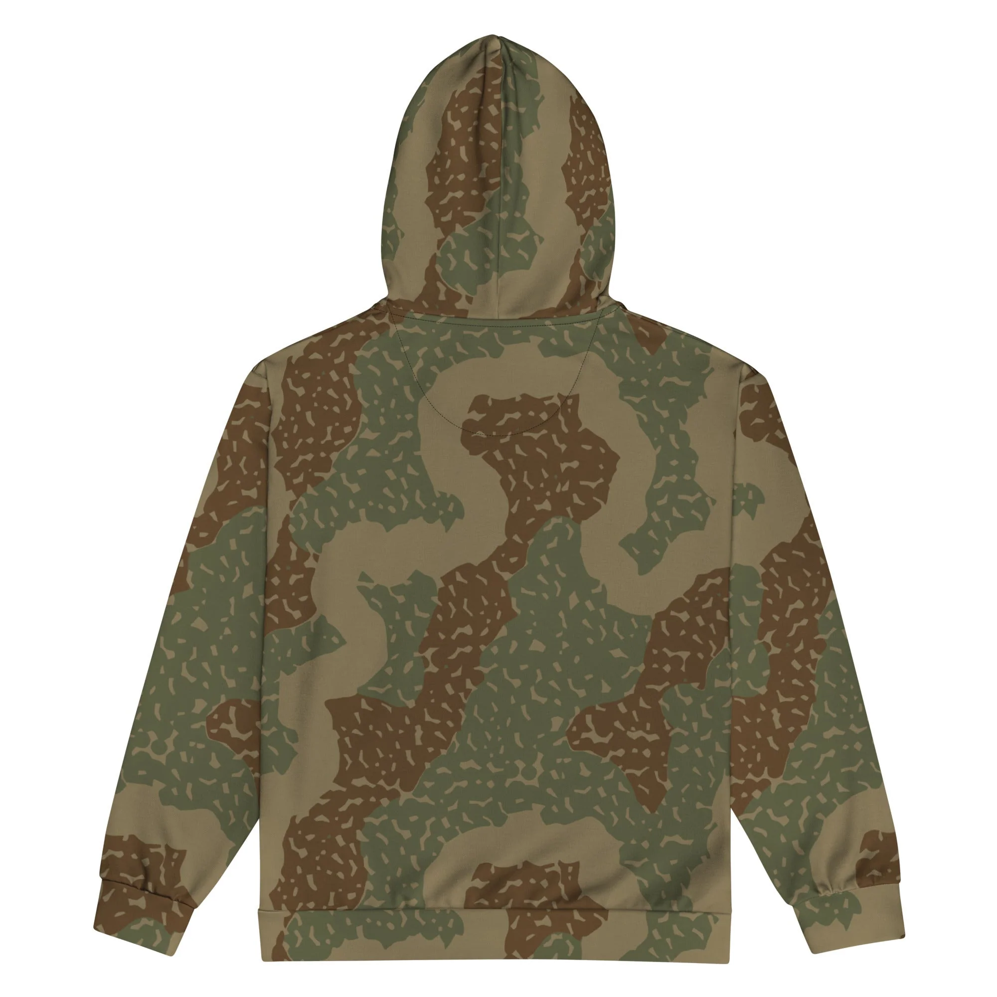 German Ambush Zimmerit Tank CAMO Unisex Zip Hoodie - Image 10