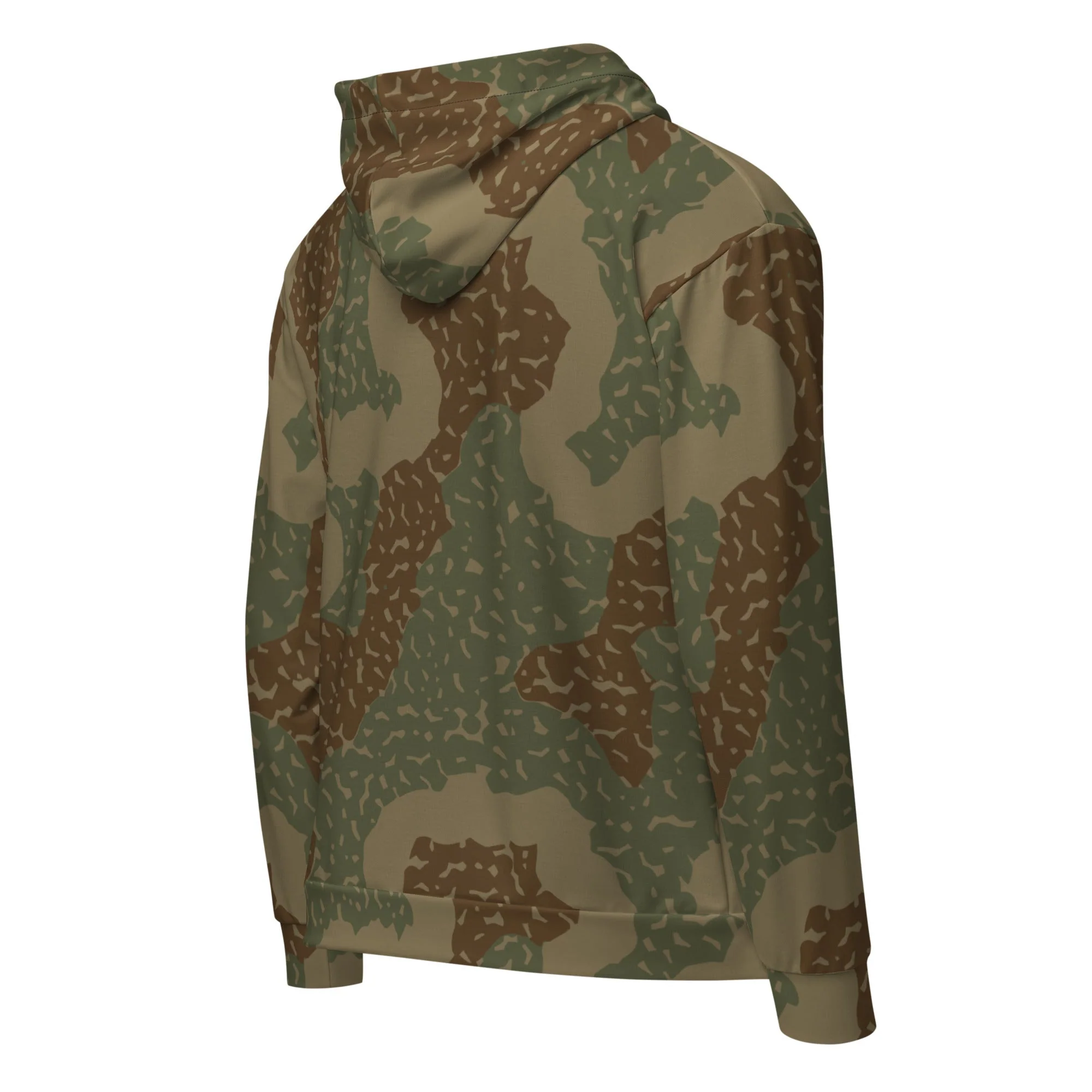 German Ambush Zimmerit Tank CAMO Unisex Zip Hoodie - Image 13
