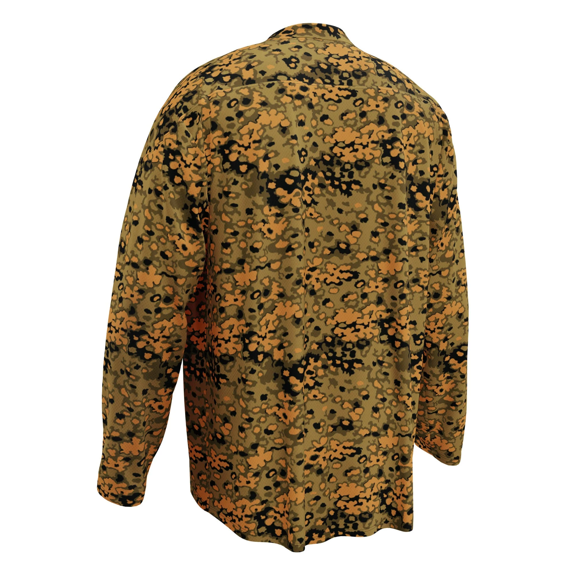 German Oak Leaf Eichenlaubmuster Autumn CAMO Unisex Hockey Fan Jersey - Image 12