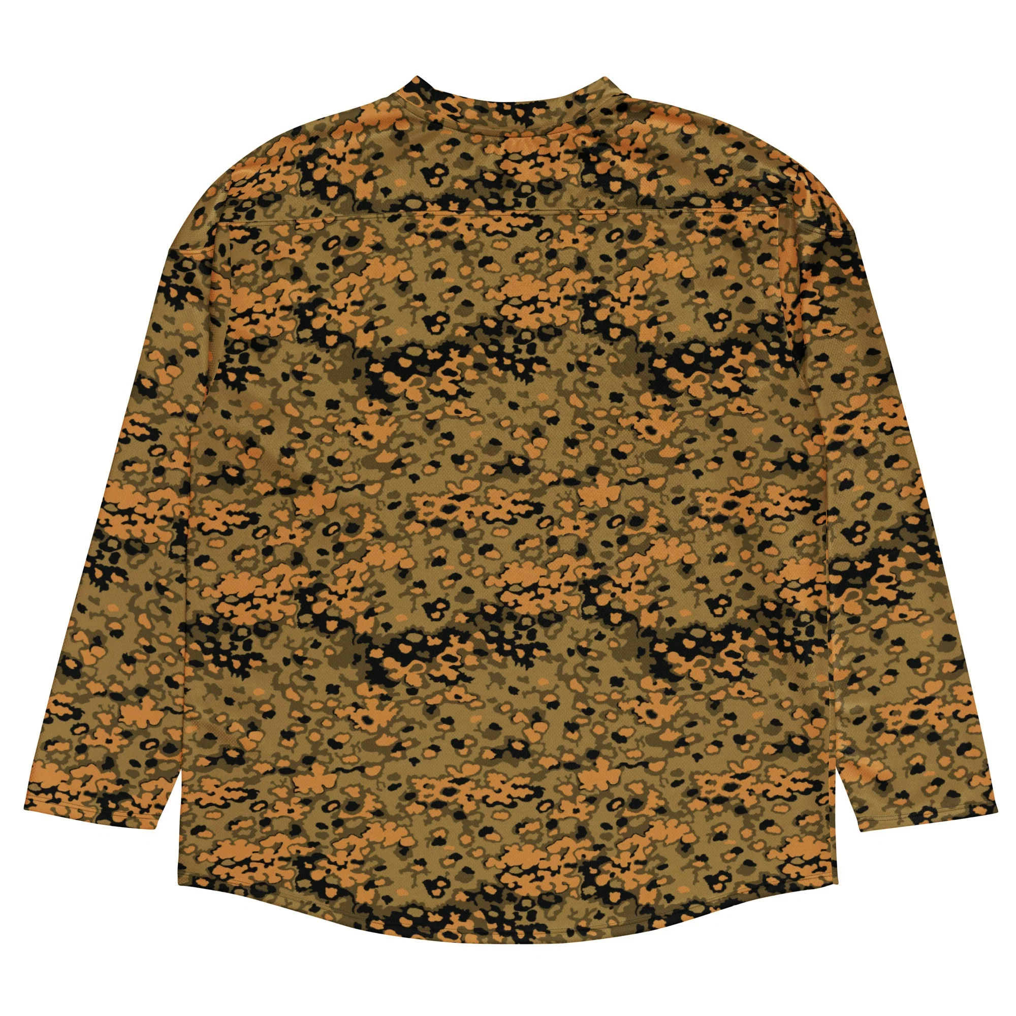 German Oak Leaf Eichenlaubmuster Autumn CAMO Unisex Hockey Fan Jersey - Image 15
