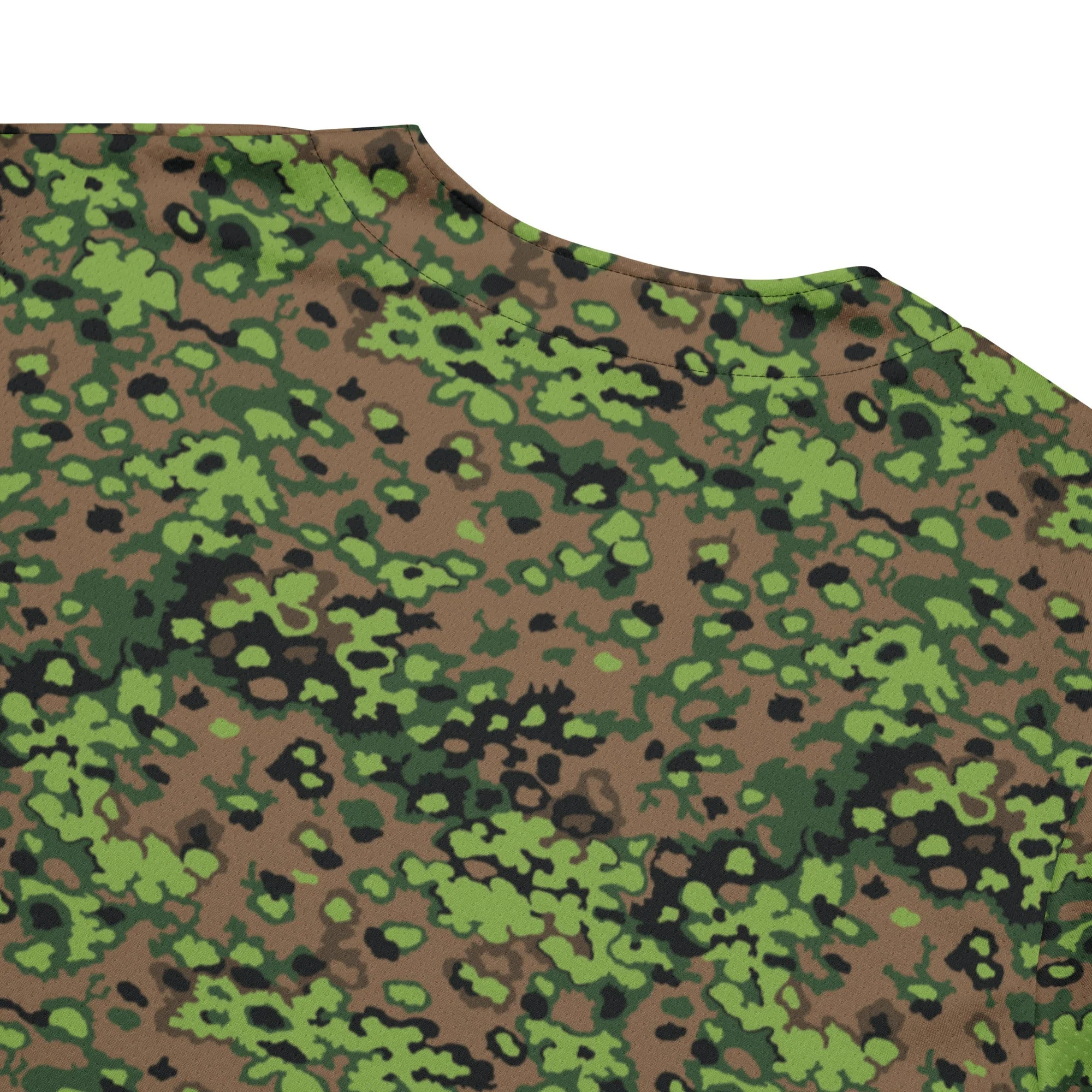 German Oak Leaf Eichenlaubmuster Spring CAMO Unisex Baseball Jersey - Image 11