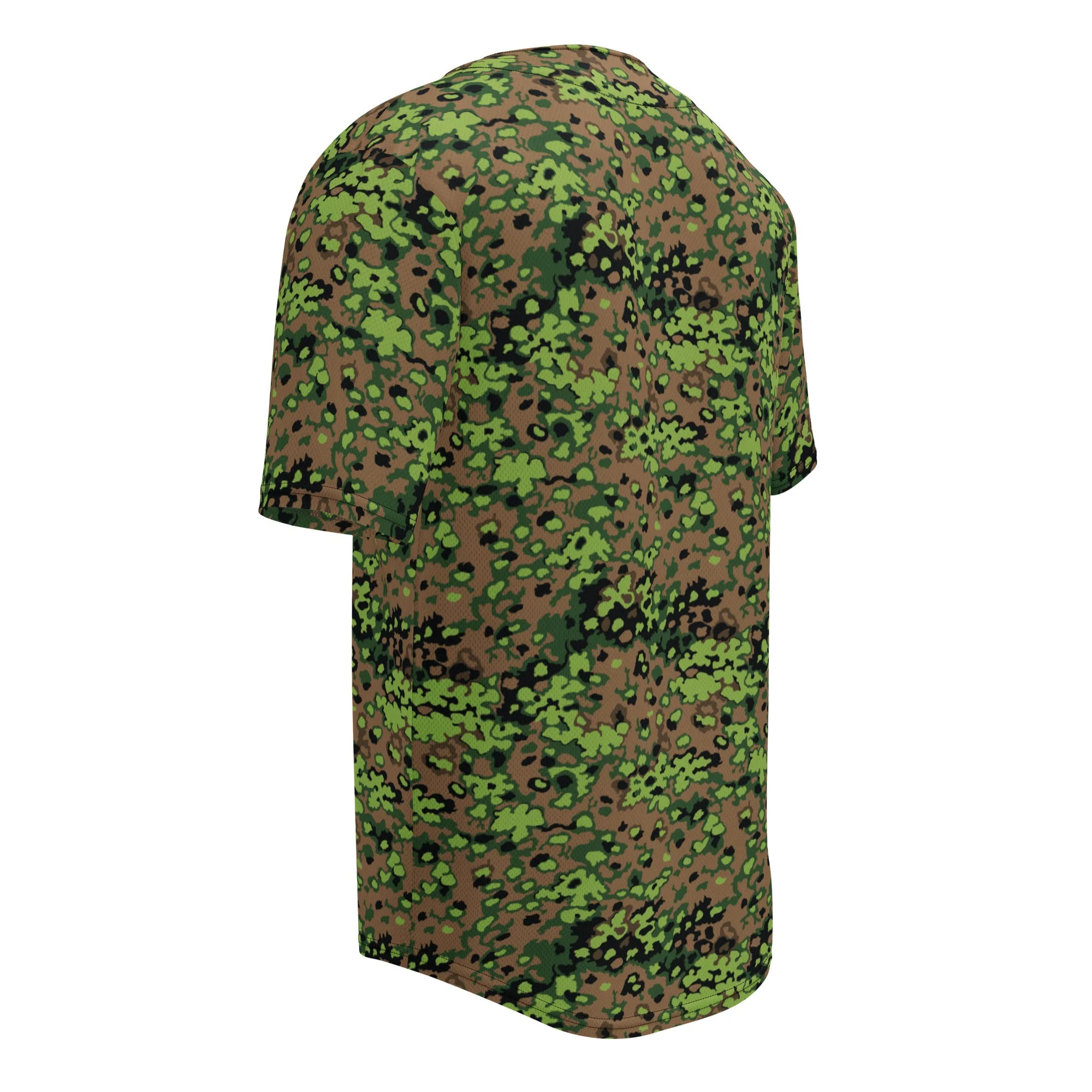 German Oak Leaf Eichenlaubmuster Spring CAMO Unisex Baseball Jersey - Image 12