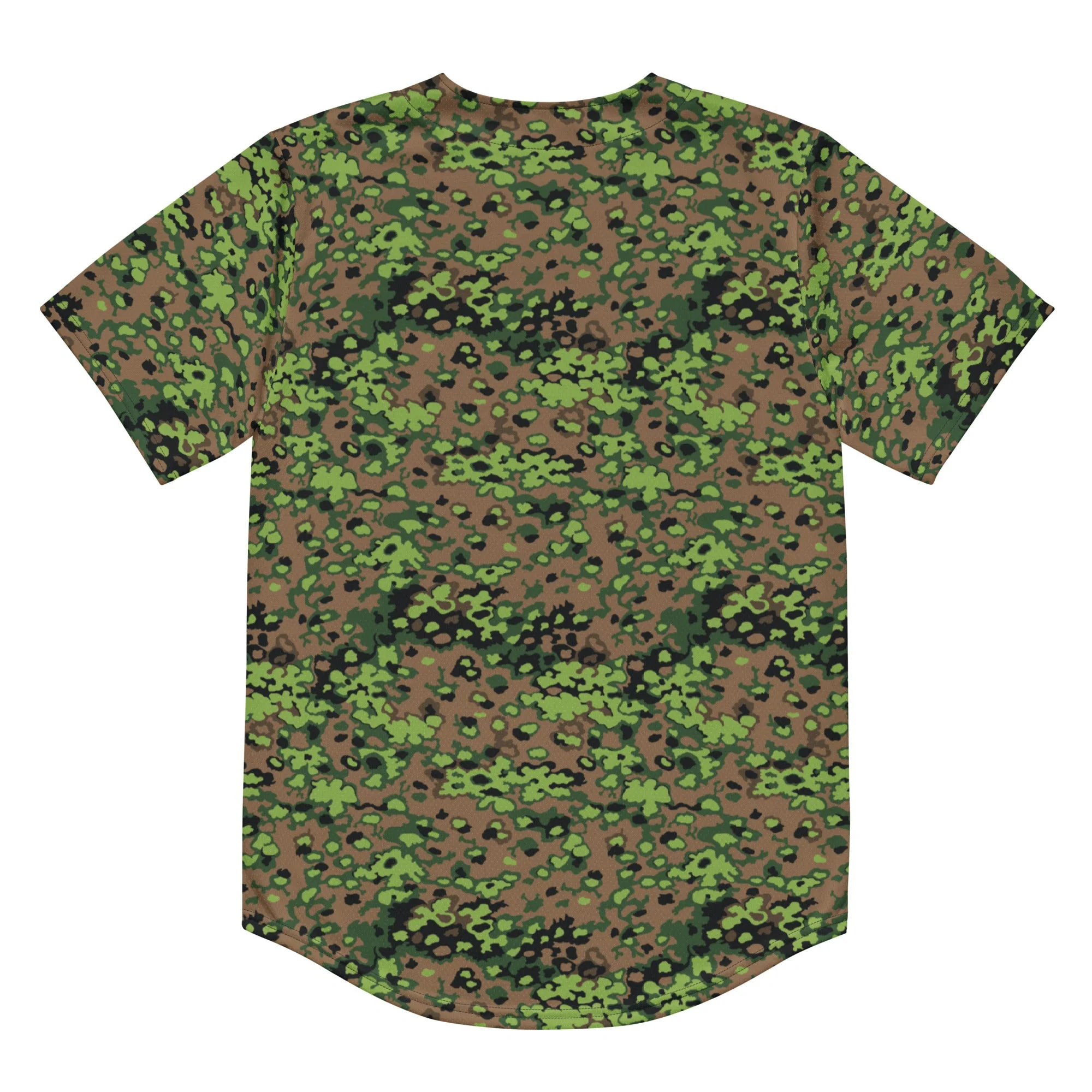 German Oak Leaf Eichenlaubmuster Spring CAMO Unisex Baseball Jersey - Image 4