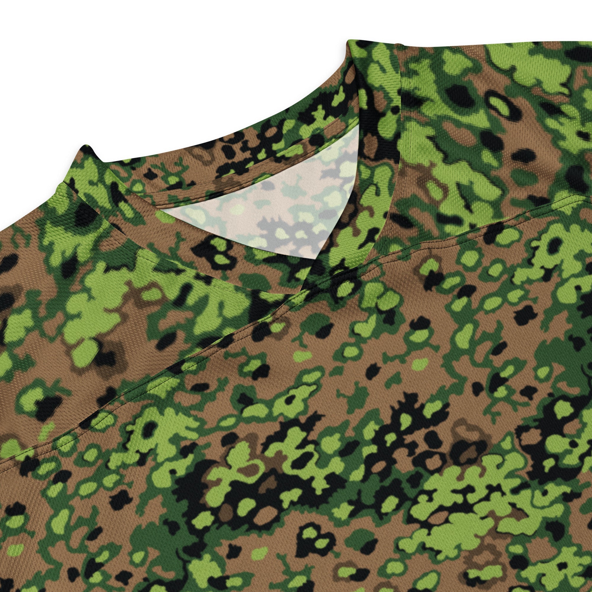 German Oak Leaf Eichenlaubmuster Spring CAMO Unisex Hockey Fan Jersey - Image 2