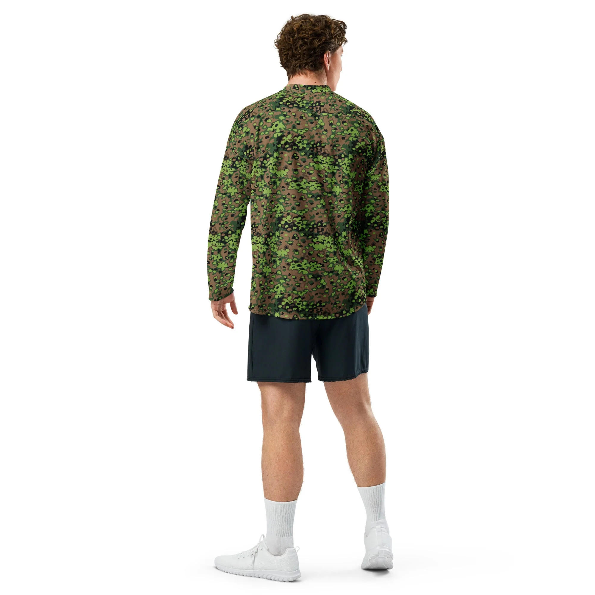 German Oak Leaf Eichenlaubmuster Spring CAMO Unisex Hockey Fan Jersey - Image 4