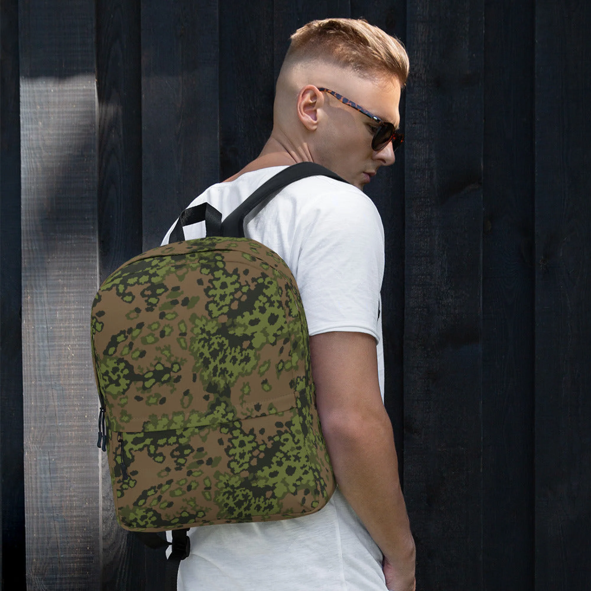 German Oak Leaf Eichenlaubmuster Summer CAMO Backpack