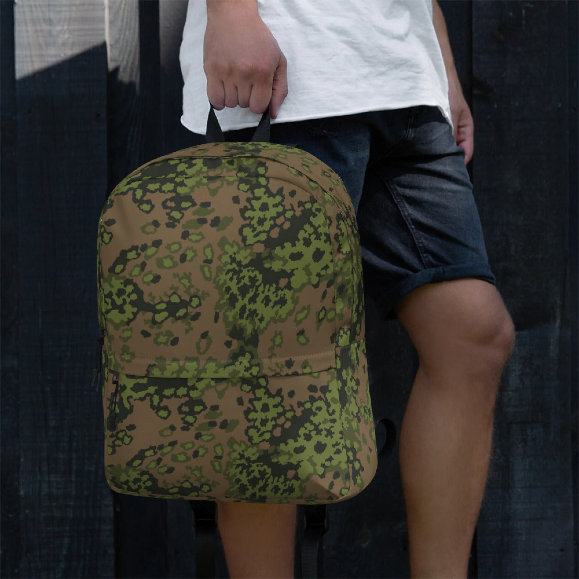 German Oak Leaf Eichenlaubmuster Summer CAMO Backpack - Image 2