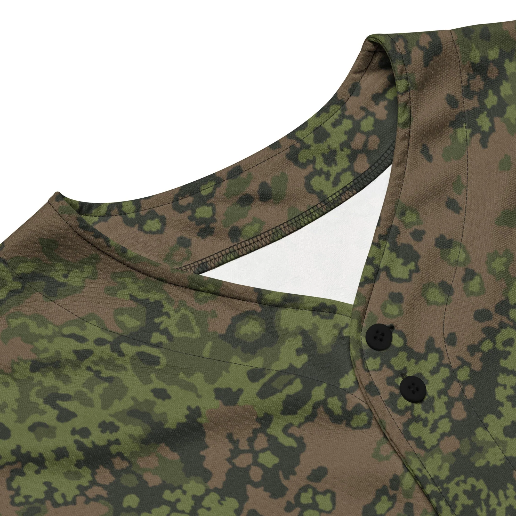 German Oak Leaf Eichenlaubmuster Summer CAMO Unisex Baseball Jersey - Image 2