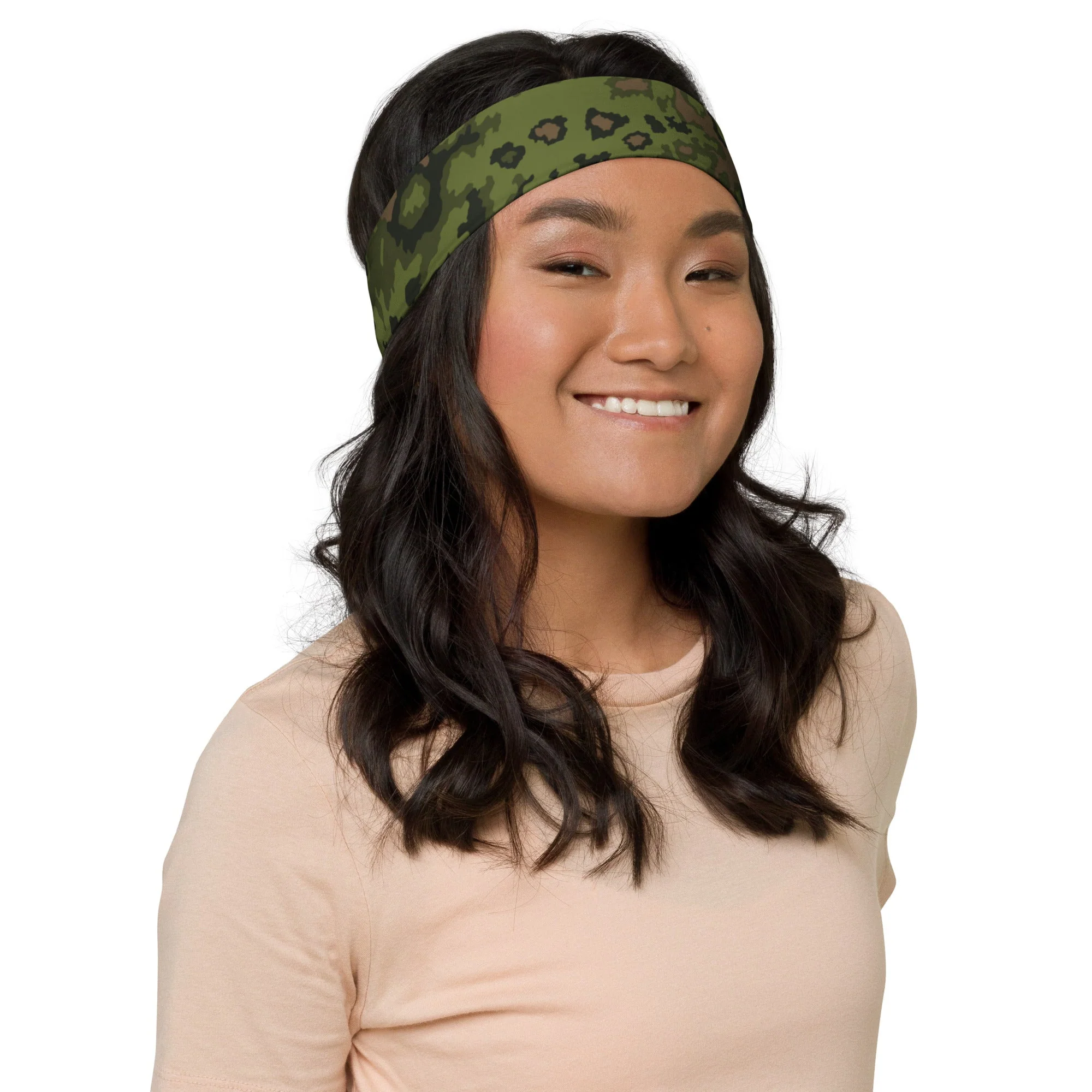 German Oak Leaf Eichenlaubmuster Summer CAMO Headband - Image 5