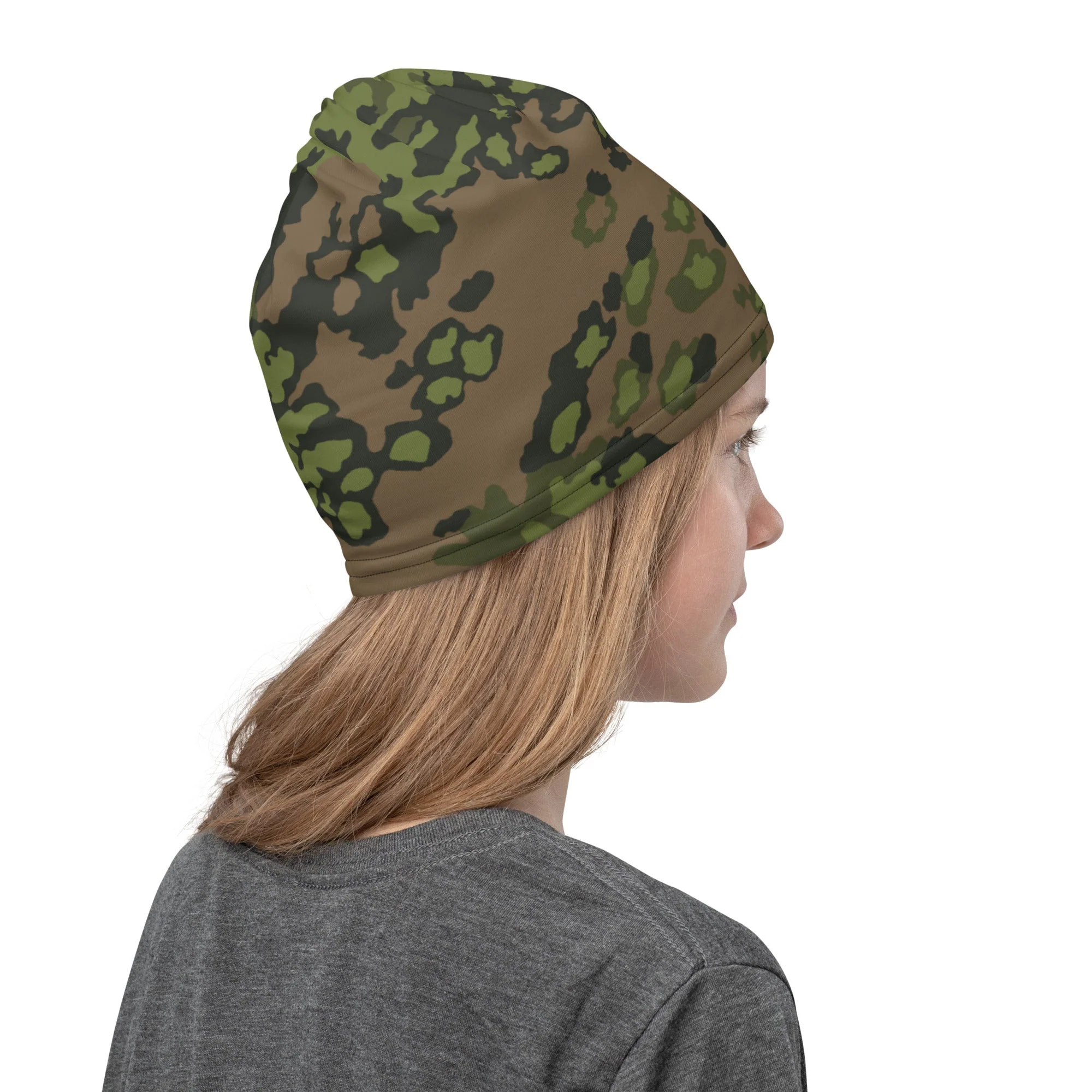 German Oak Leaf Eichenlaubmuster Summer CAMO Neck Gaiter - Image 11