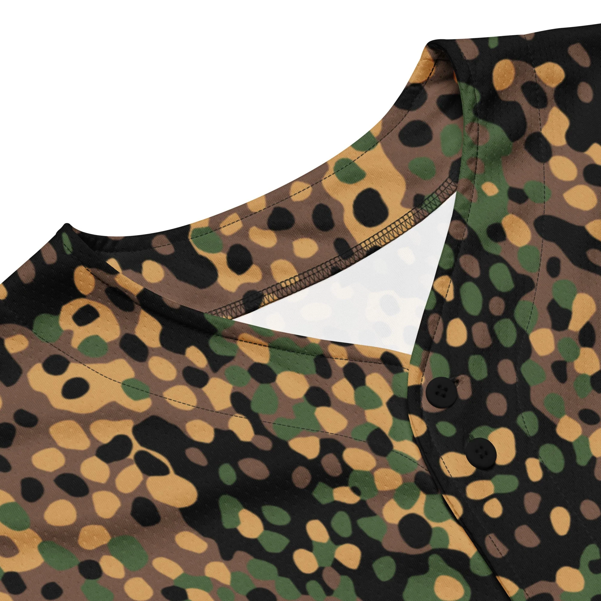 German Pea Dot Erbsenmuster CAMO Unisex Baseball Jersey - Image 12