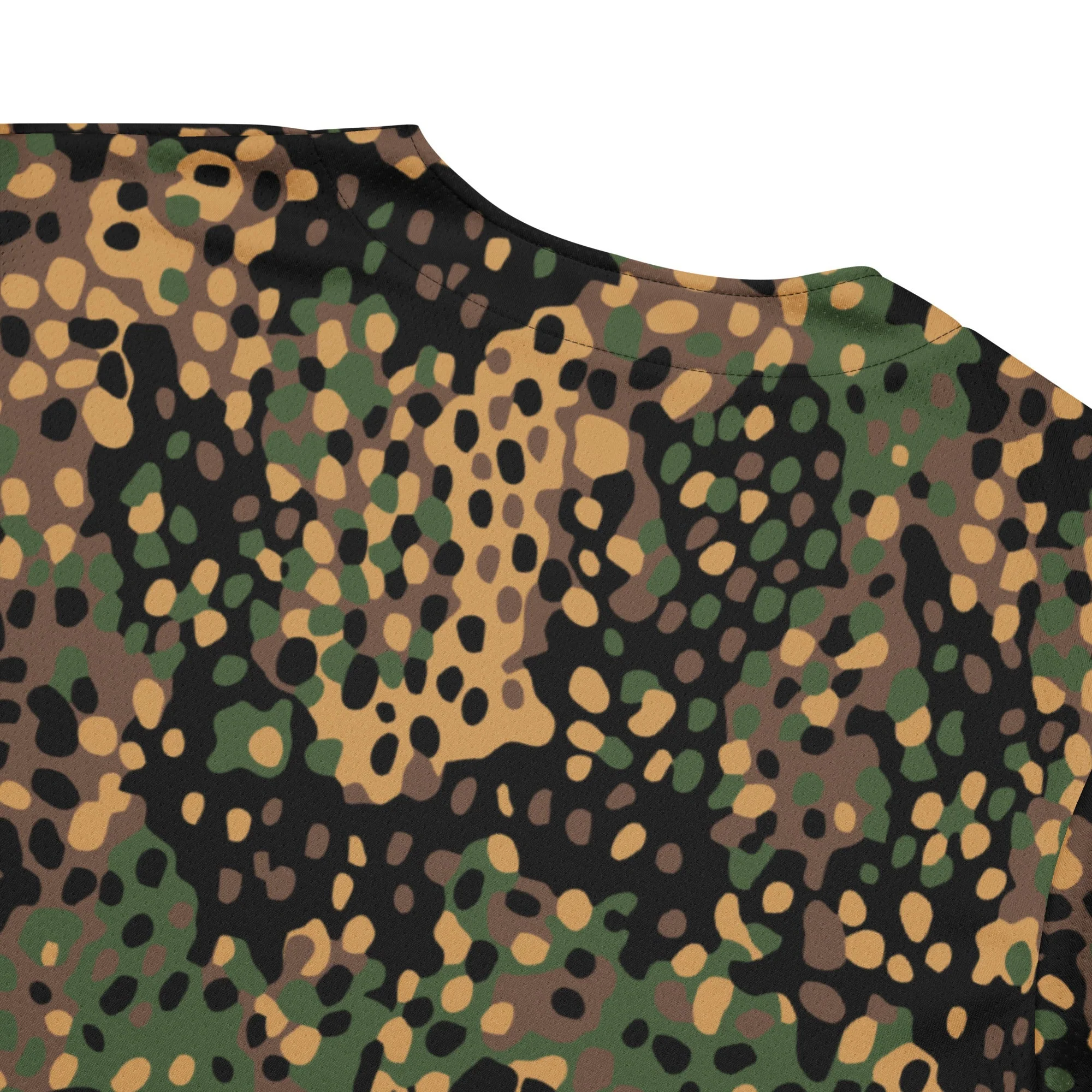 German Pea Dot Erbsenmuster CAMO Unisex Baseball Jersey - Image 5