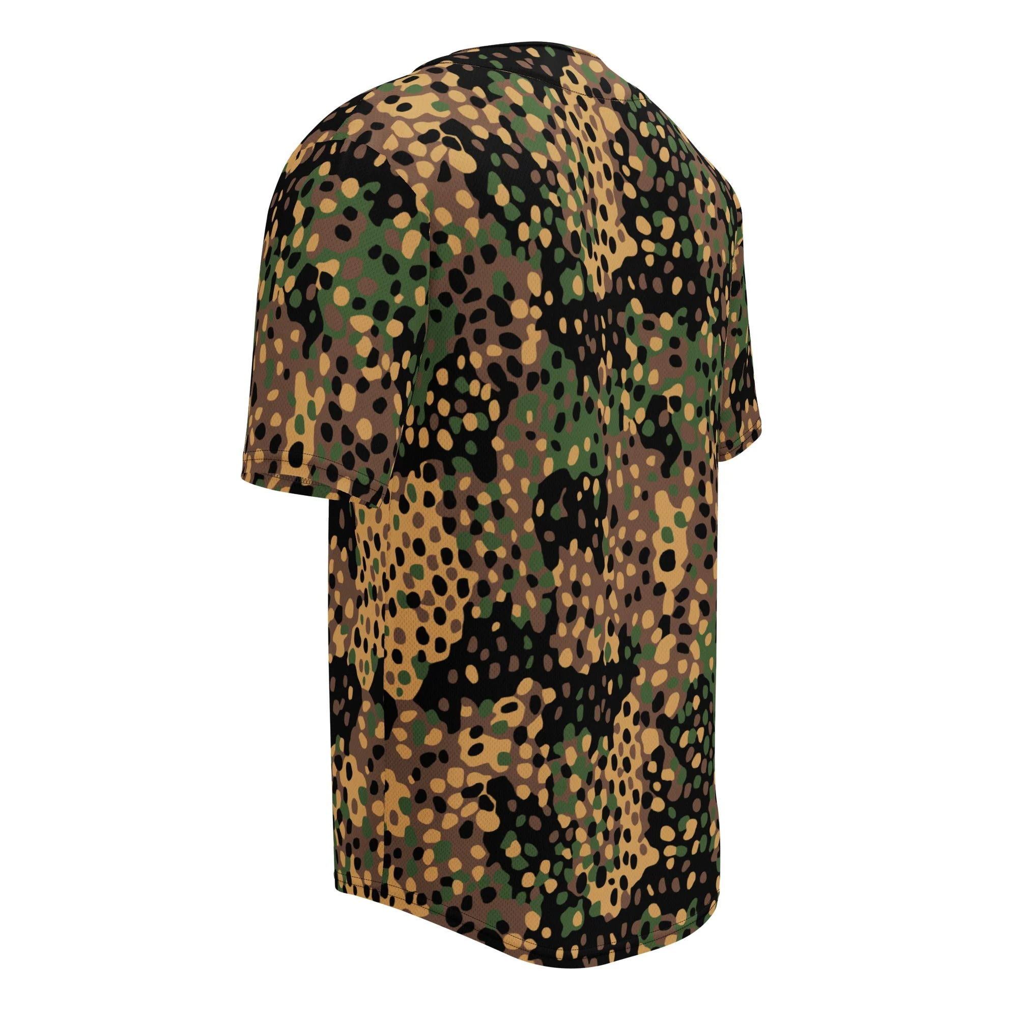 German Pea Dot Erbsenmuster CAMO Unisex Baseball Jersey - Image 6