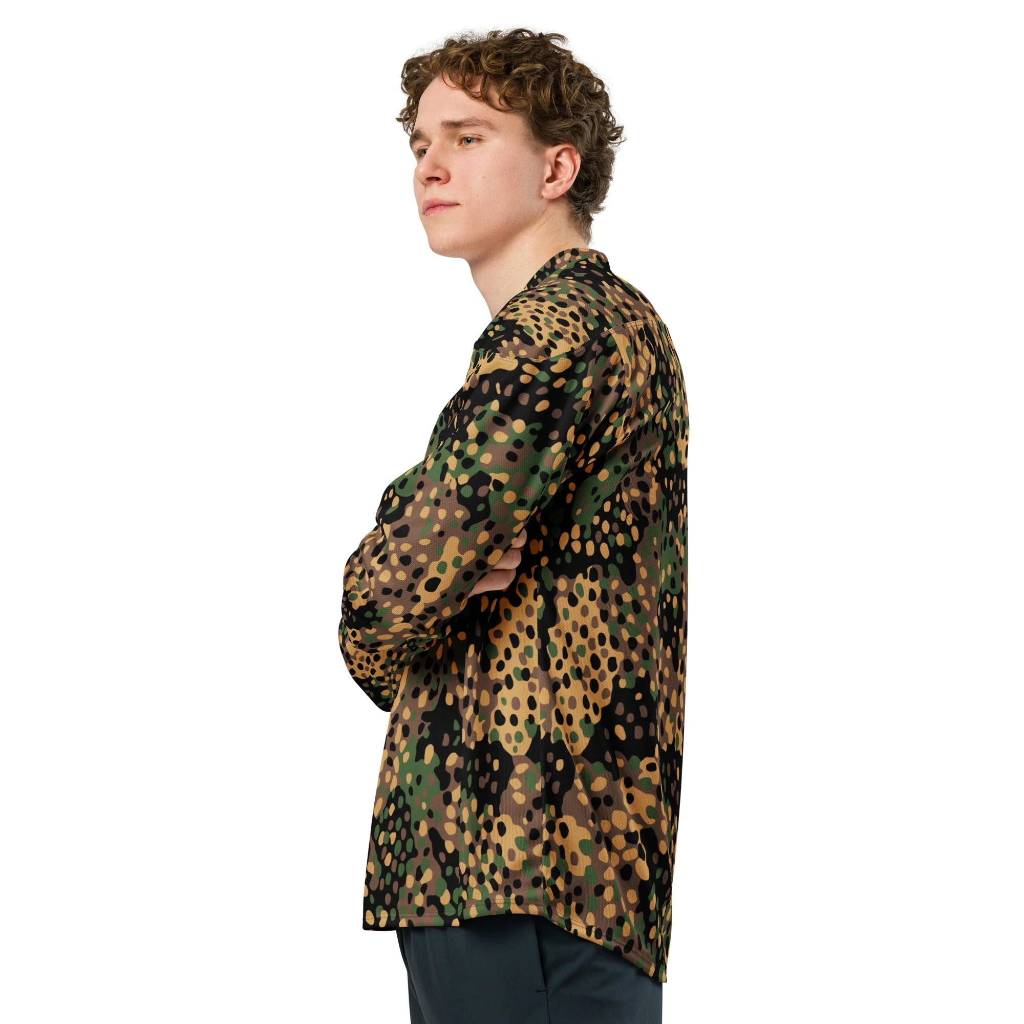 German Pea Dot Erbsenmuster CAMO Unisex Hockey Fan Jersey