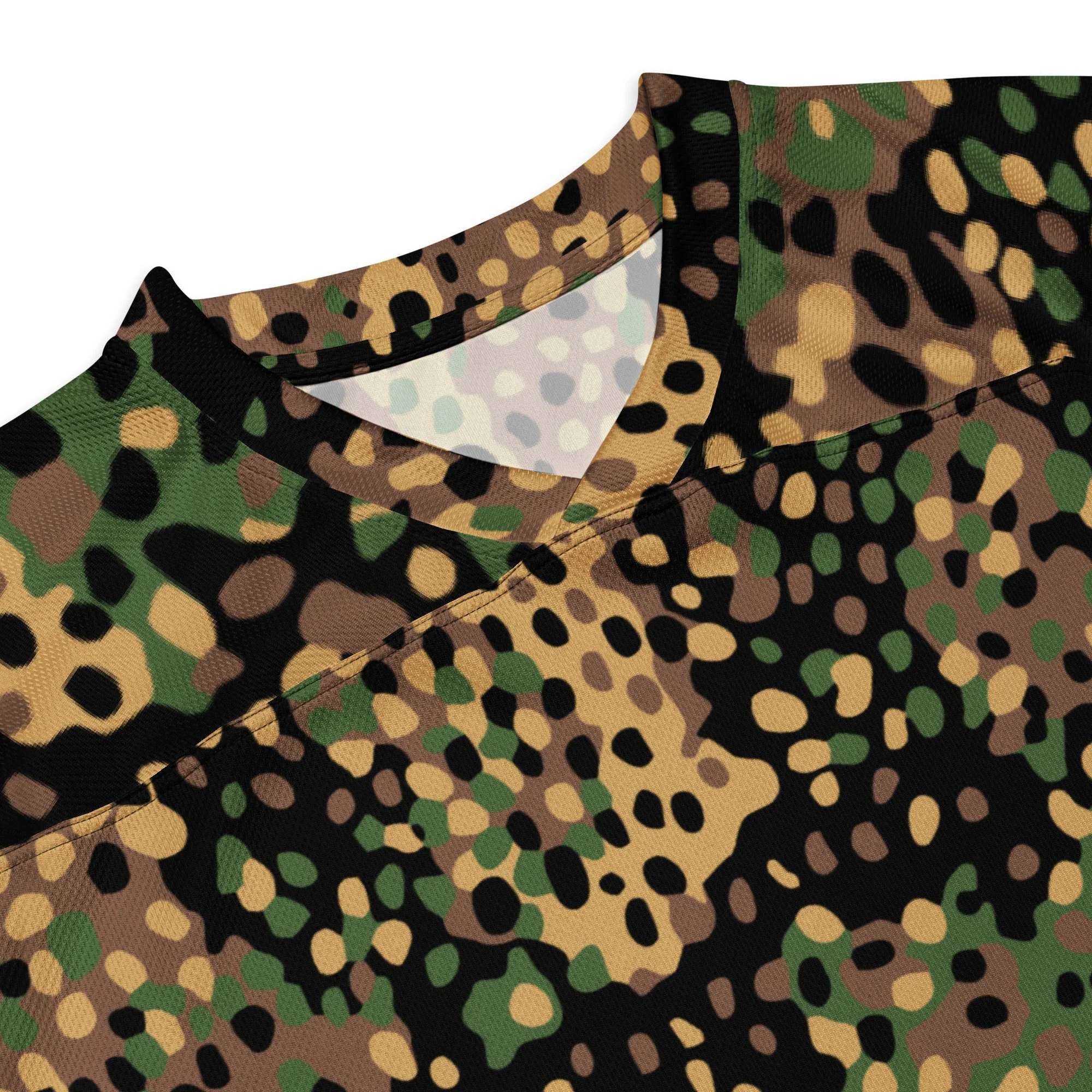 German Pea Dot Erbsenmuster CAMO Unisex Hockey Fan Jersey - Image 11