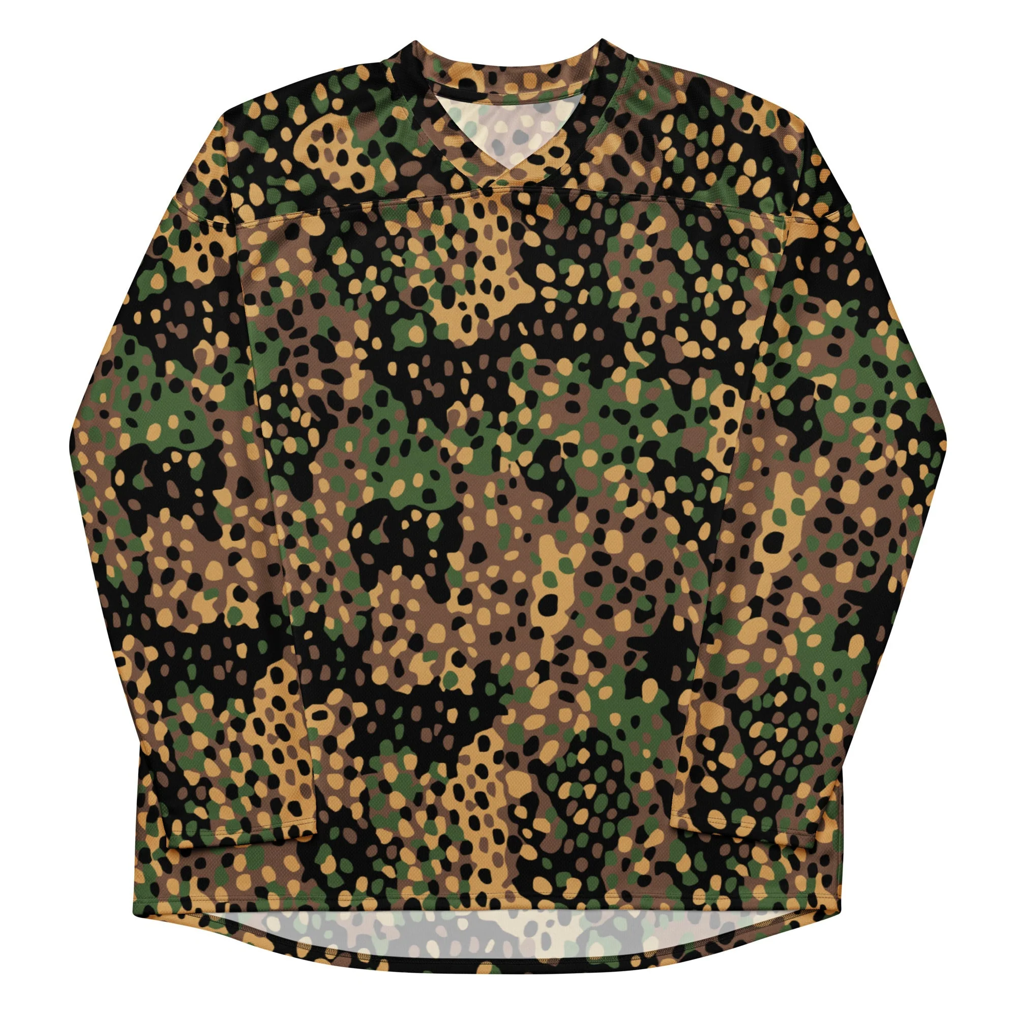 German Pea Dot Erbsenmuster CAMO Unisex Hockey Fan Jersey - Image 14