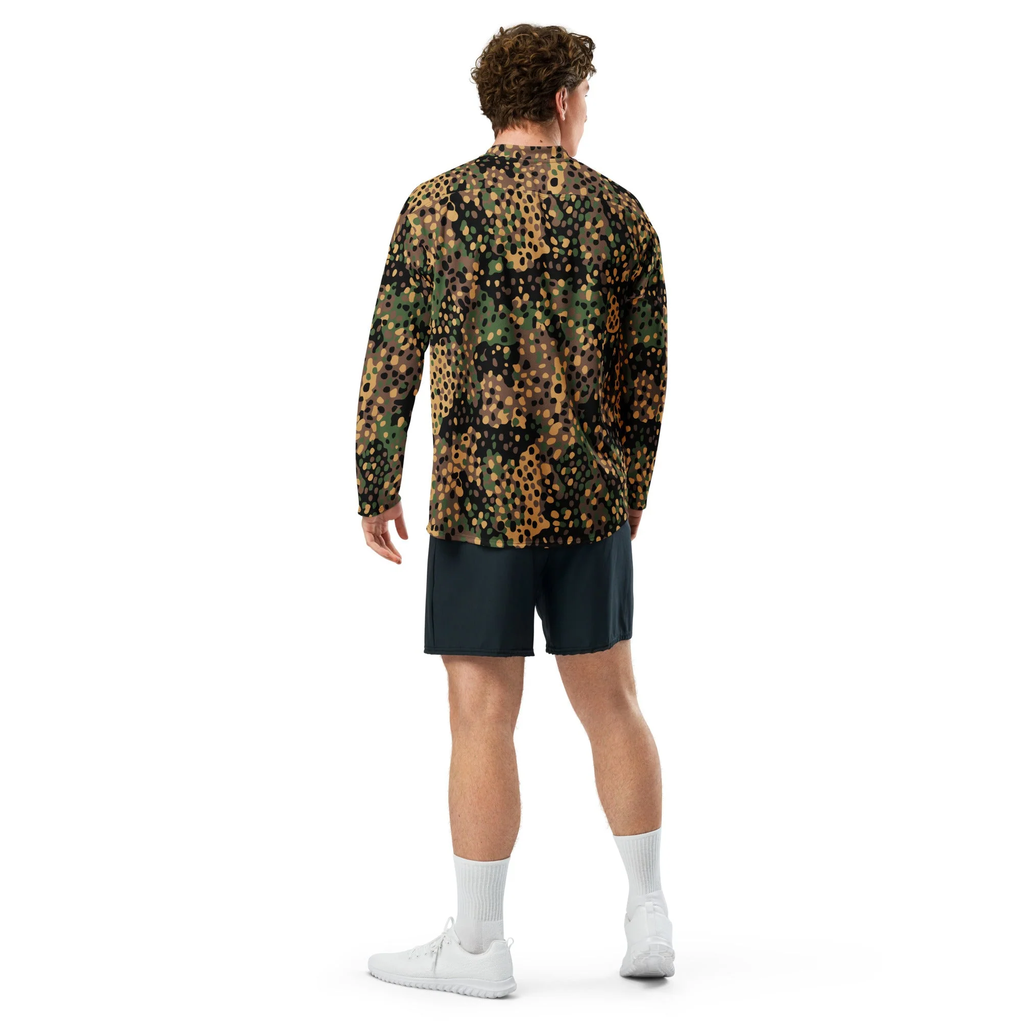 German Pea Dot Erbsenmuster CAMO Unisex Hockey Fan Jersey - Image 3