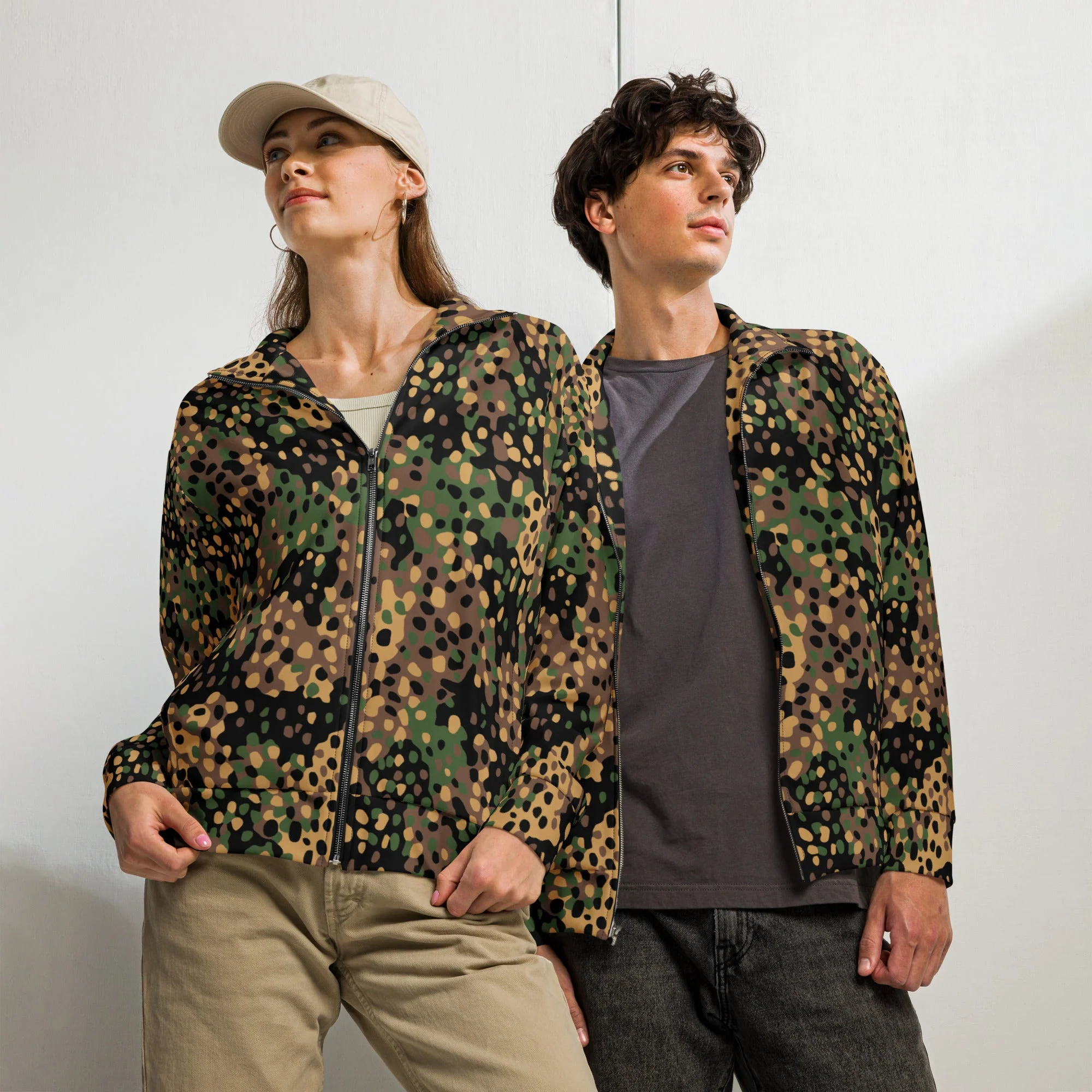 German Pea Dot Erbsenmuster CAMO Unisex Track Jacket