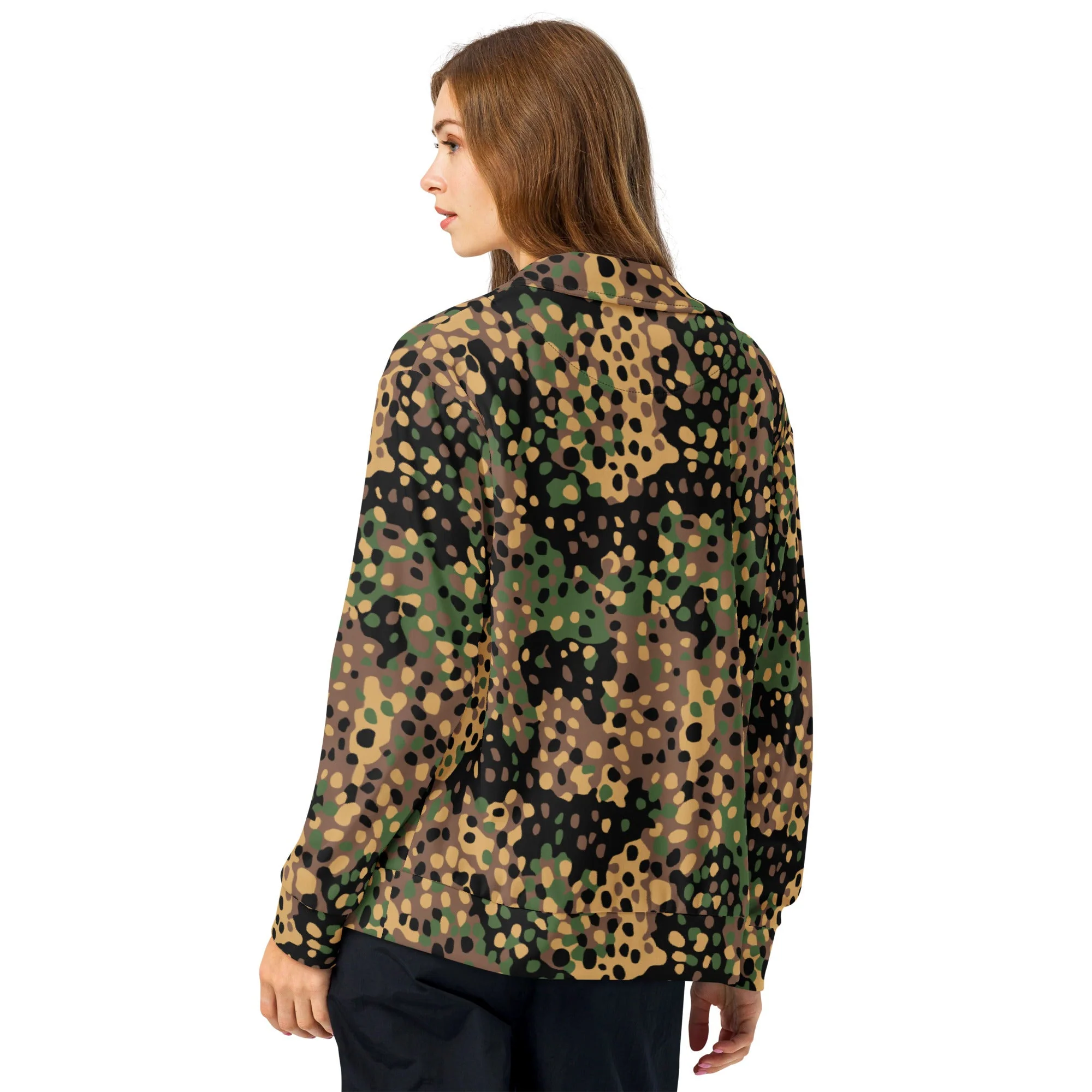 German Pea Dot Erbsenmuster CAMO Unisex Track Jacket - Image 7