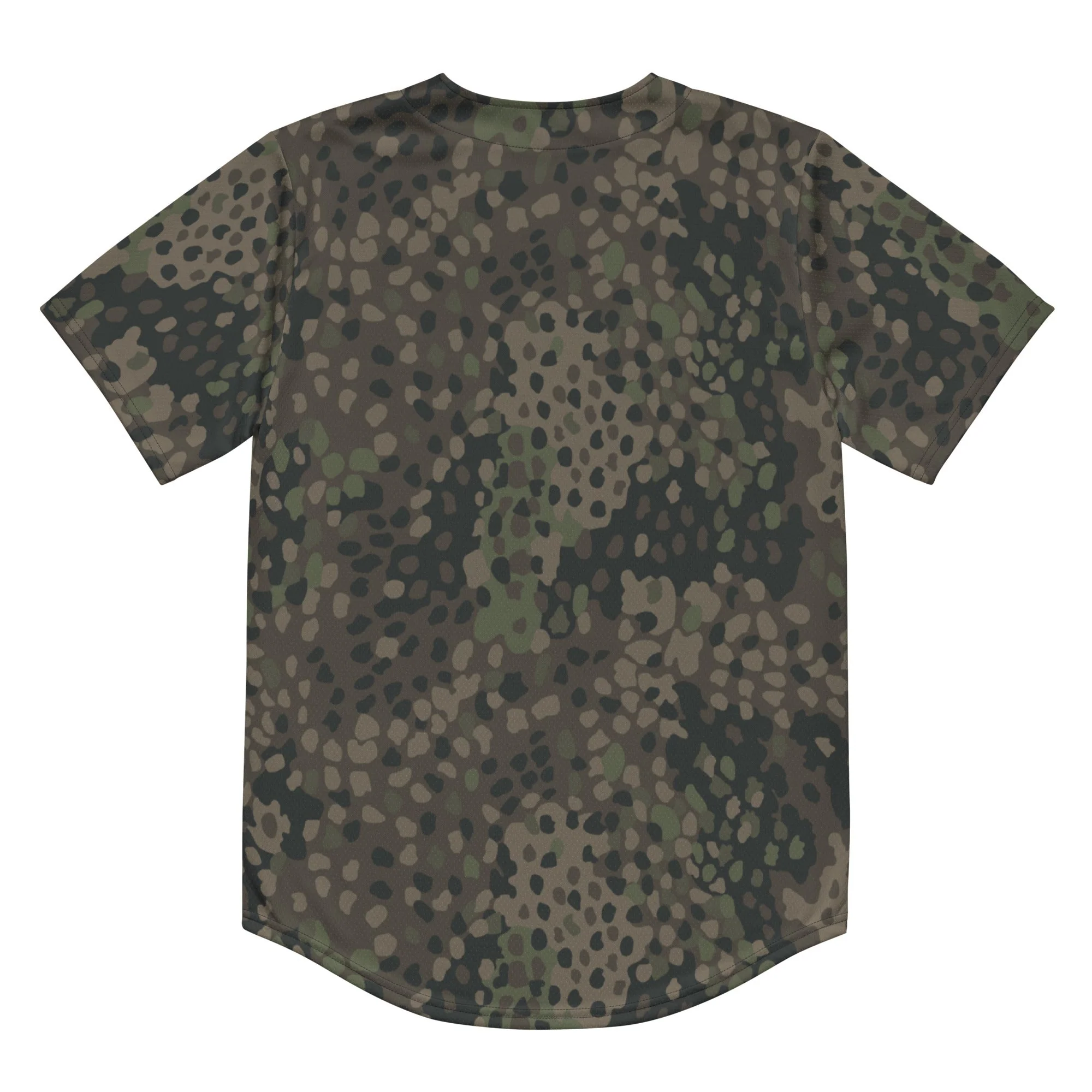 German Pea Dot Erbsenmuster Pattern 44 CAMO Unisex Baseball Jersey - Image 13