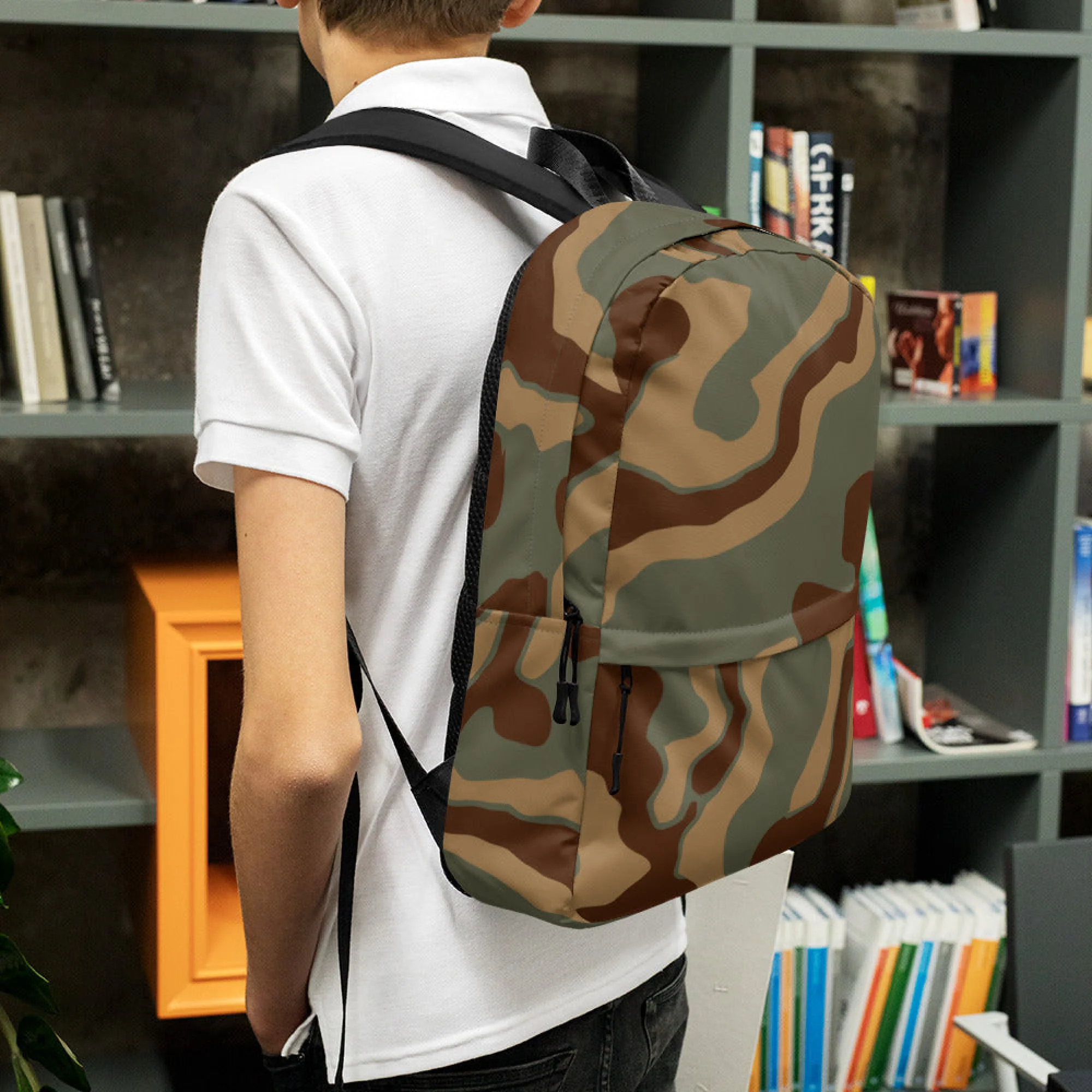 German Ambush Normandy Tank CAMO Backpack - Image 12