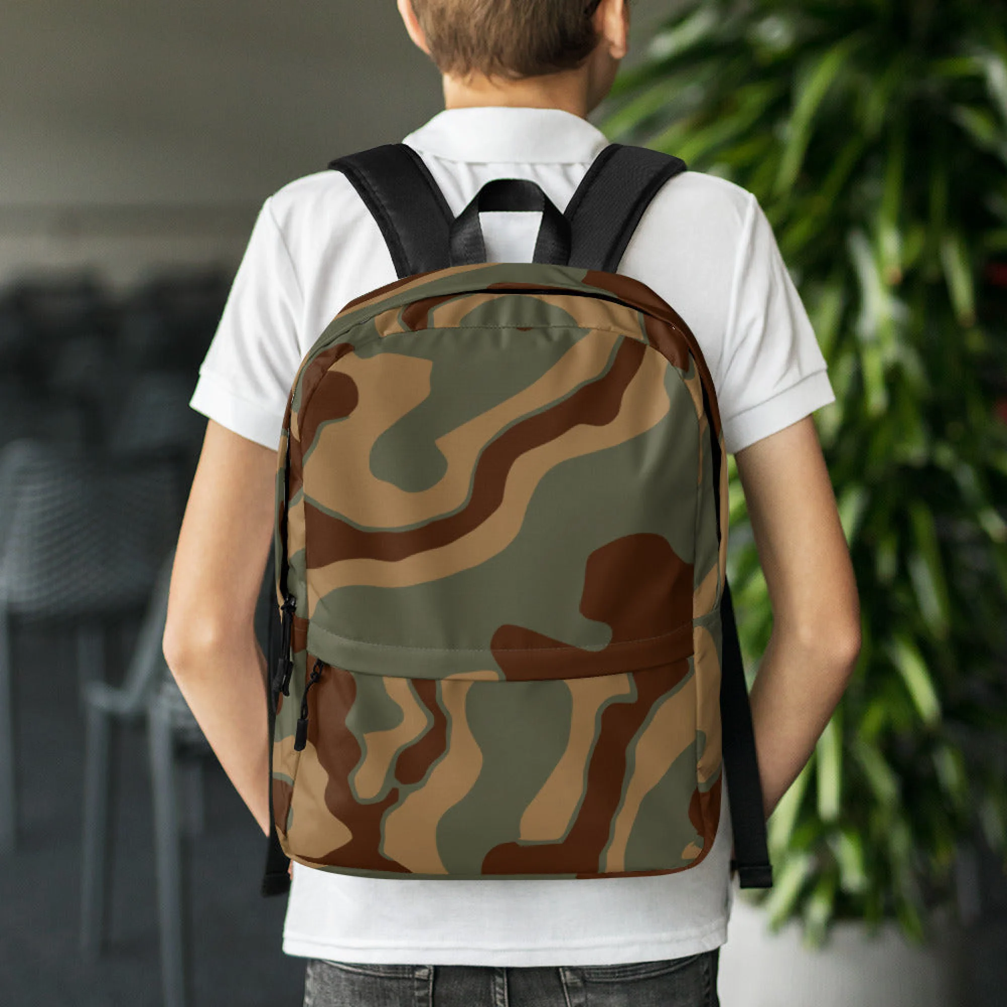 German Ambush Normandy Tank CAMO Backpack - Image 13