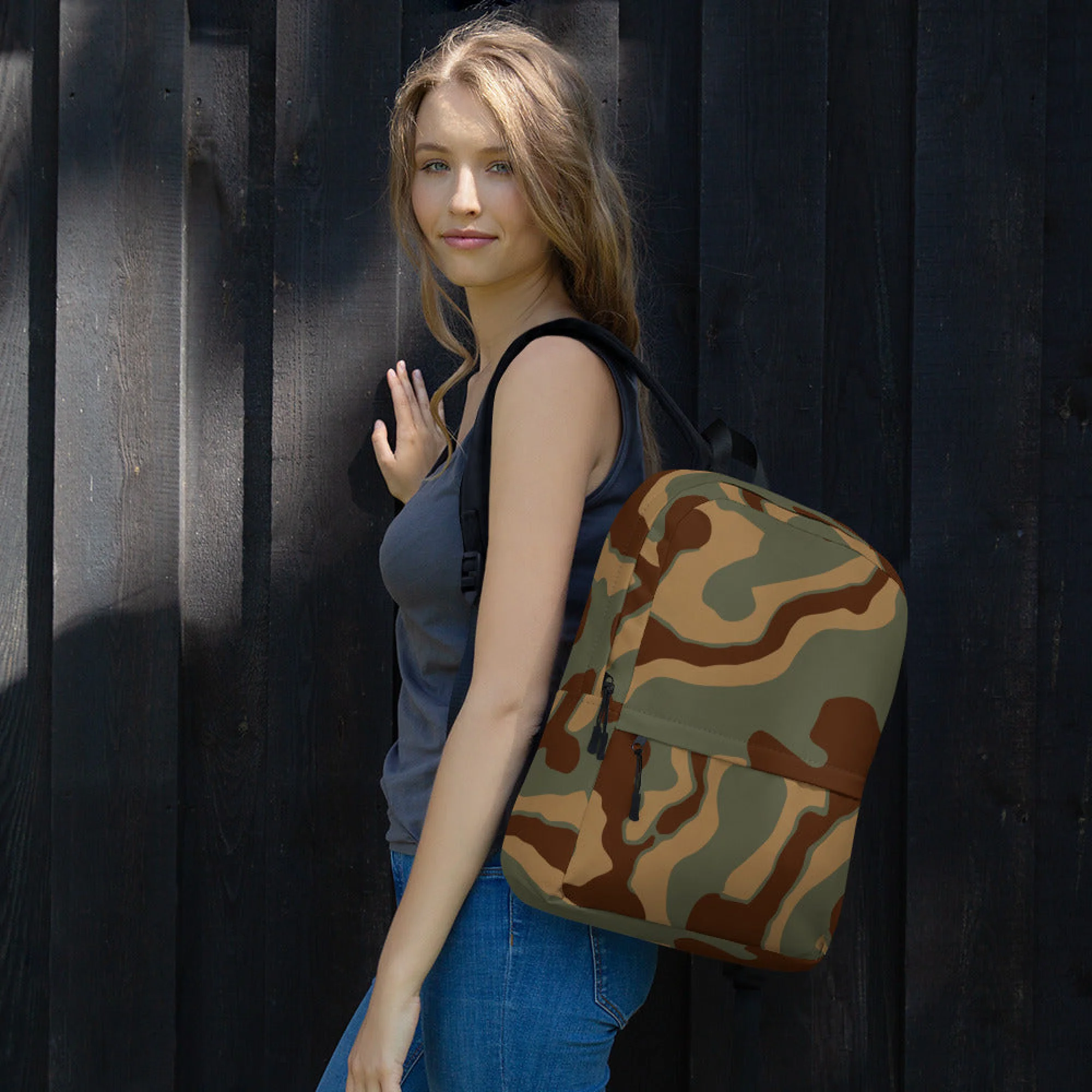 German Ambush Normandy Tank CAMO Backpack - Image 2